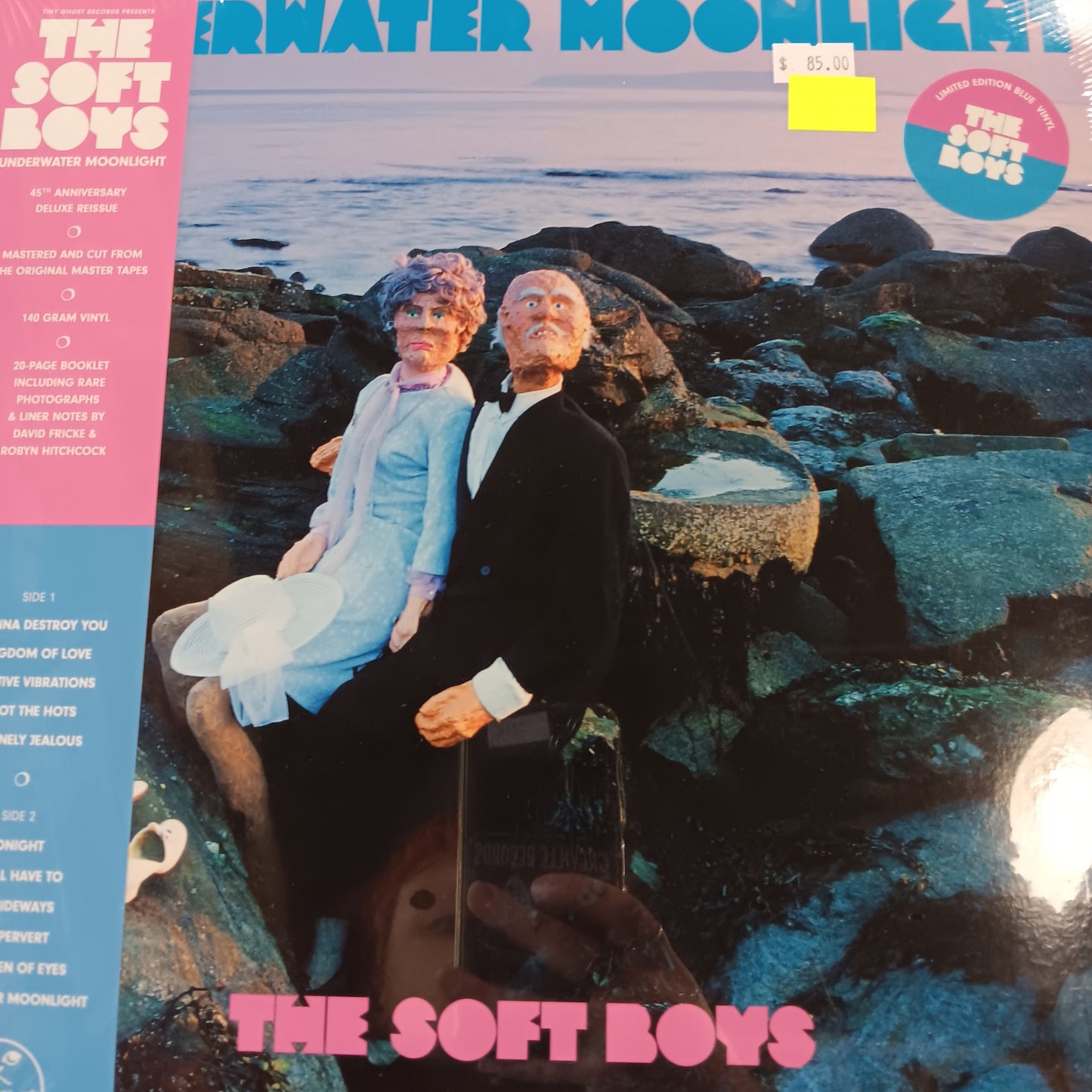 SOFT BOYS - UNDERWATER MOONLIGHT (BLUE COLOURED) (45th ANNIVERSARY) VINYL