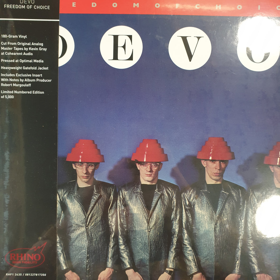 DEVO - FREEDOM OF CHOICE (RHINO HIGH FIDELITY) VINYL