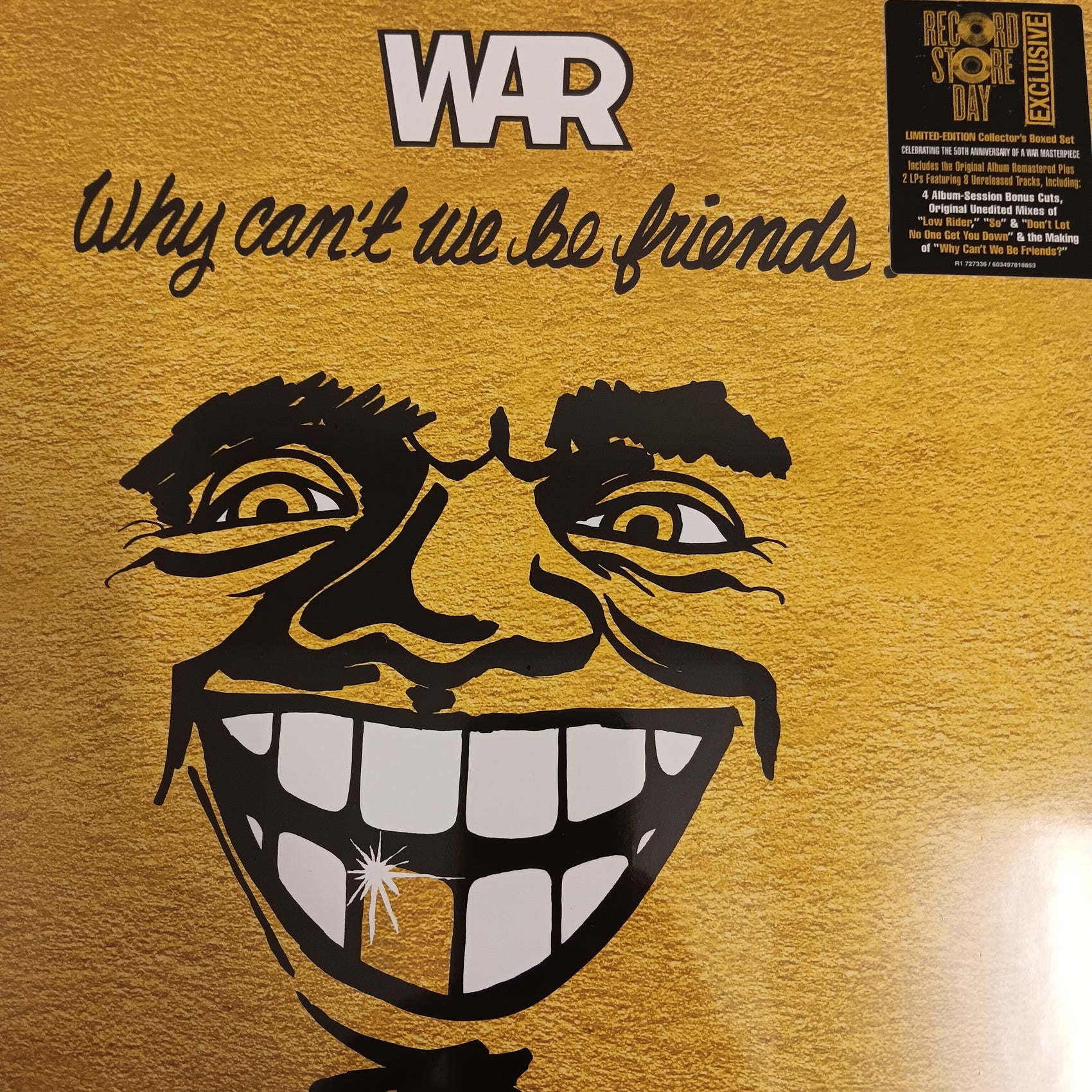 WAR - WHY CANT WE BE FRIENDS (3LP) RSD 2025 VINYL BOX SET