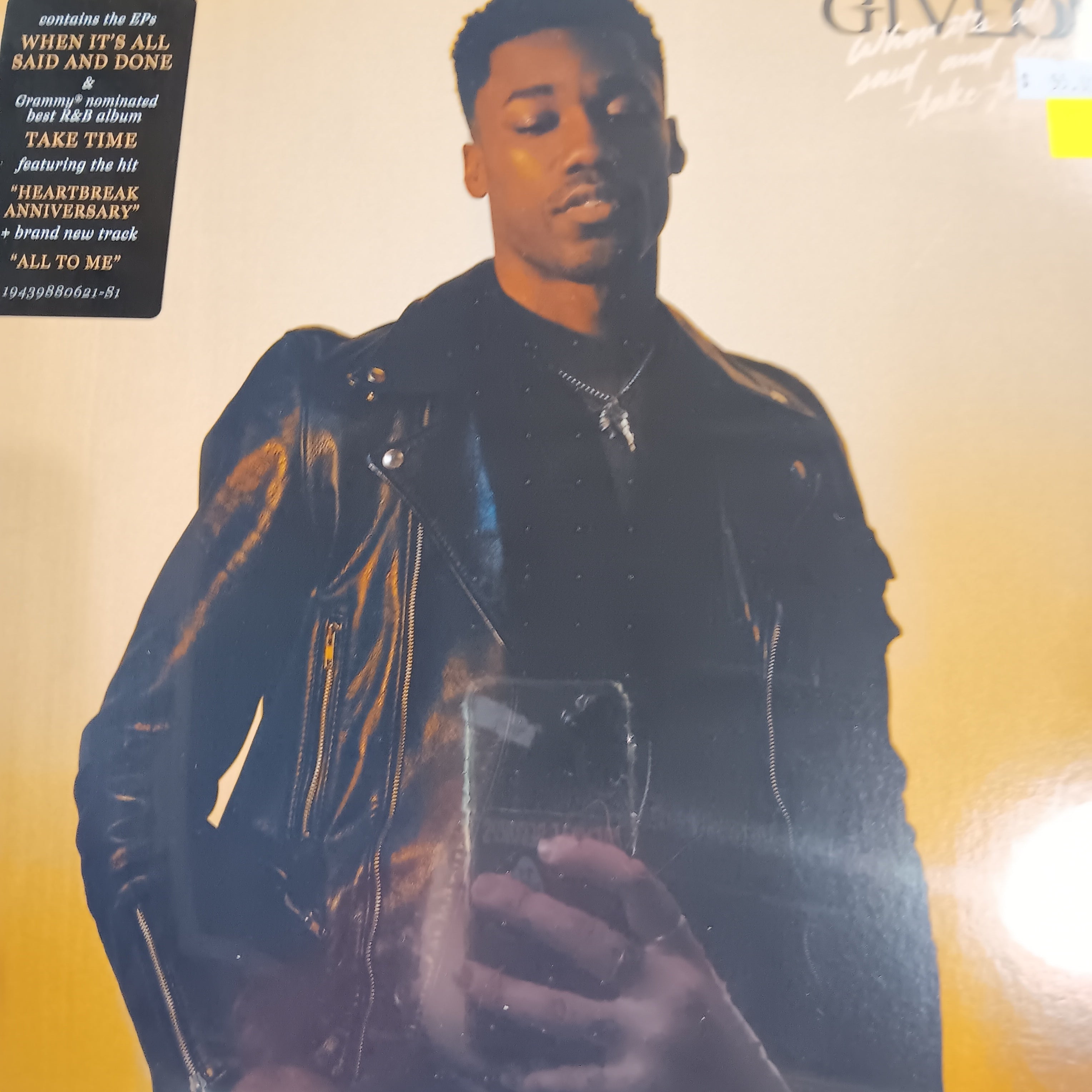 GIVEON - WHEN ITS ALL SAID AND DONE TAKE TIME VINYL