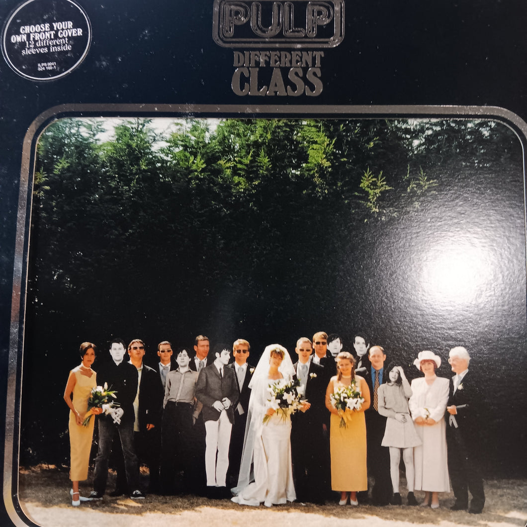 PULP - DIFFERENT CLASS (USED VINYL 1995 UK M-/M-)