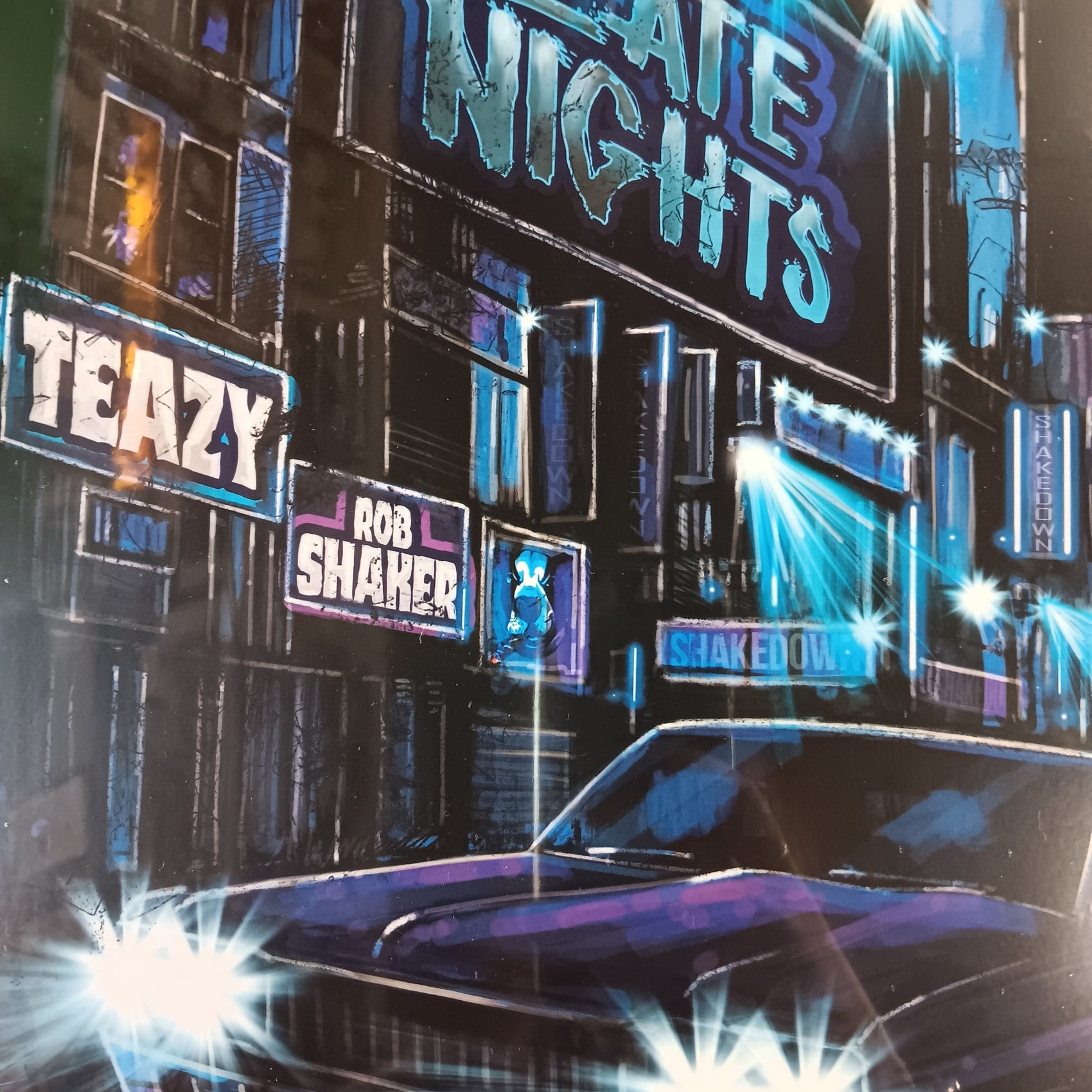 TEAZY AND ROB SHAKER - LATE NIGHTS (COLOURED) VINYL
