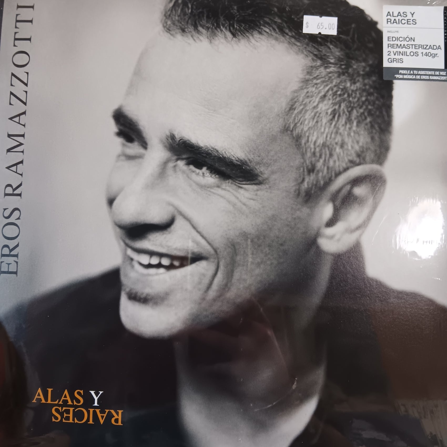 EROS RAMAZZOTTI - ALAS Y RAICES (2LP) VINYL