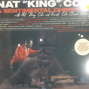 NAT KING COLE - A SENTIMENTAL CHRISTMAS VINYL