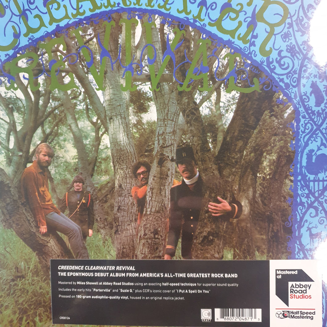 CREEDENCE CLEARWATER REVIVAL - CREEDENCE CLEARWATER REVIVAL (HALF SPEED MASTERED) VINYL