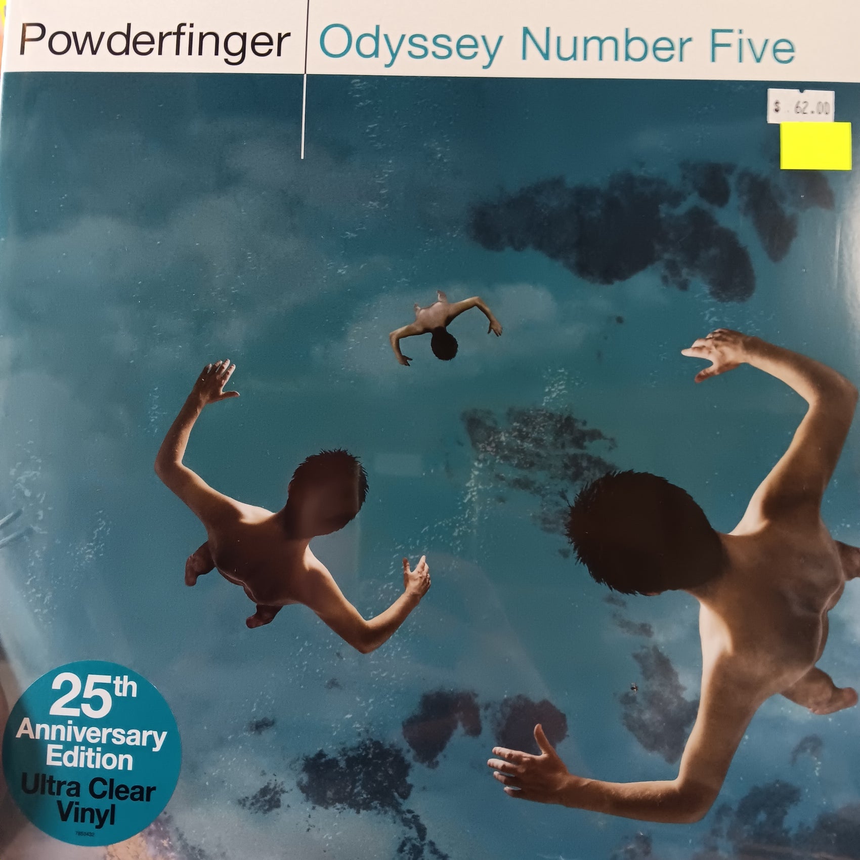 POWDERFINGER - ODYSSEY NUMBER FIVE (COLOURED) (2LP) VINYL
