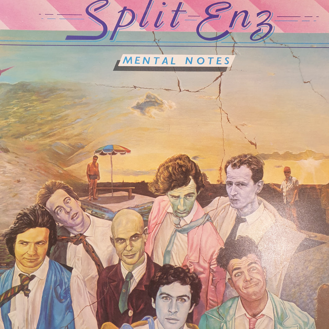 SPLIT ENZ - MENTAL NOTES (USED VINYL 1976 UK EX+/EX-)