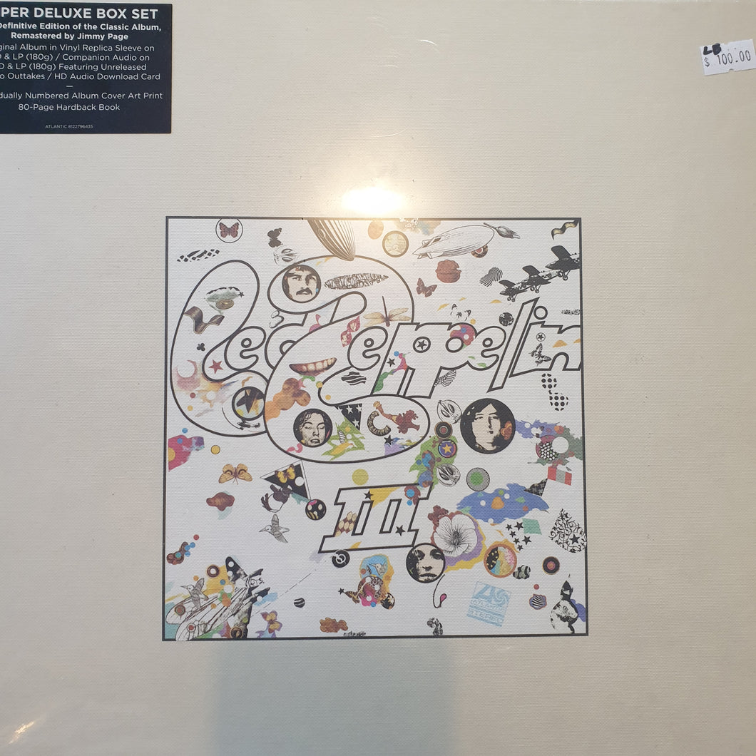 LED ZEPPELIN - III (2LP+2CD) SUPER DELUXE BOX SET VINYL