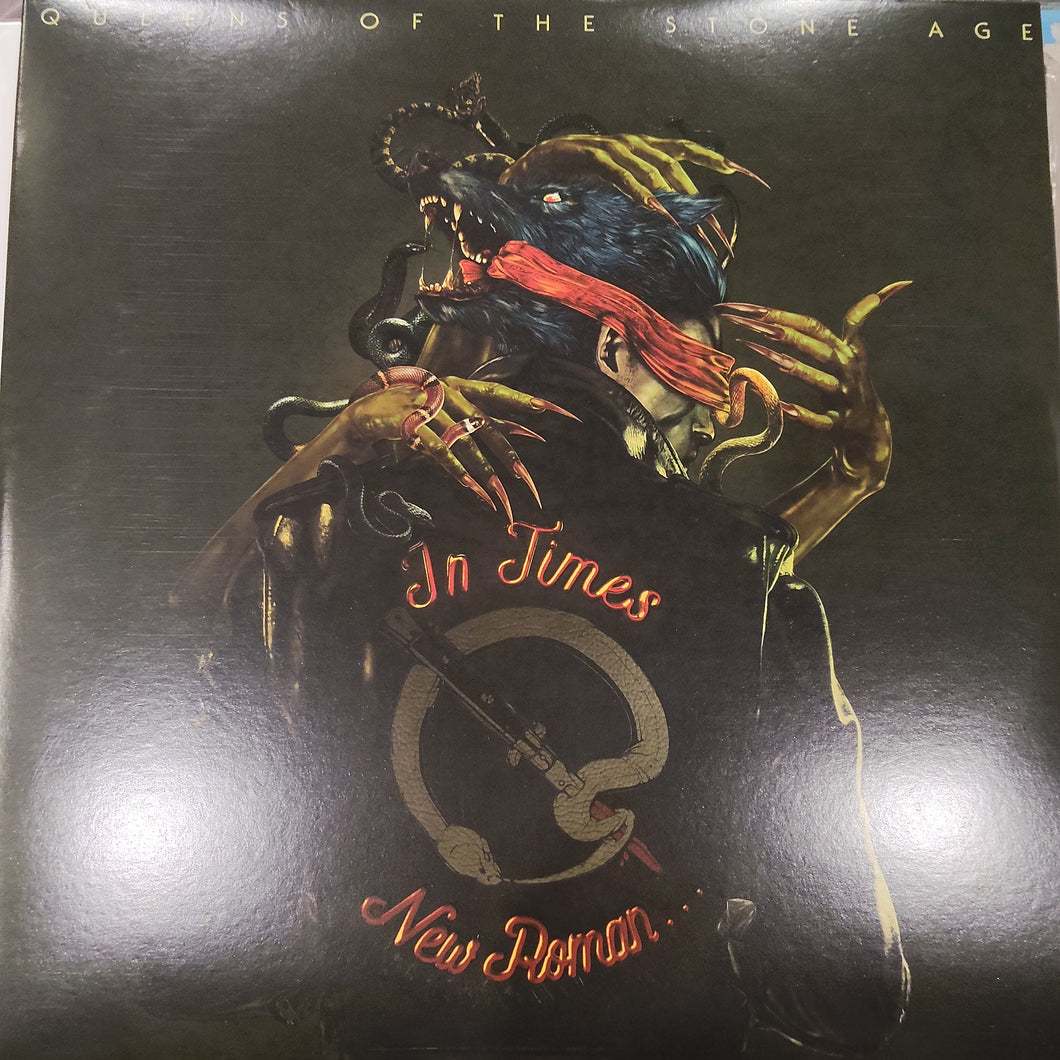 QUEENS OF THE STONE AGE - NEW ROMAN (USED VINYL 2023 AUS/N.Z. 2LP SILVER M- M-)