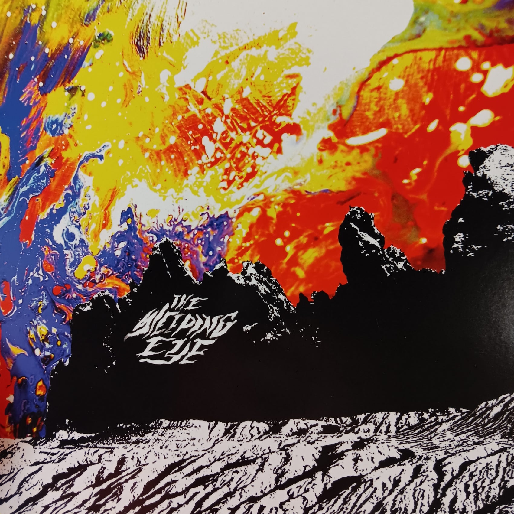 IRON AGE - THE SLEEPING EYE (CLEAR COLOURED) (USED VINYL 2009 US M-/M-)