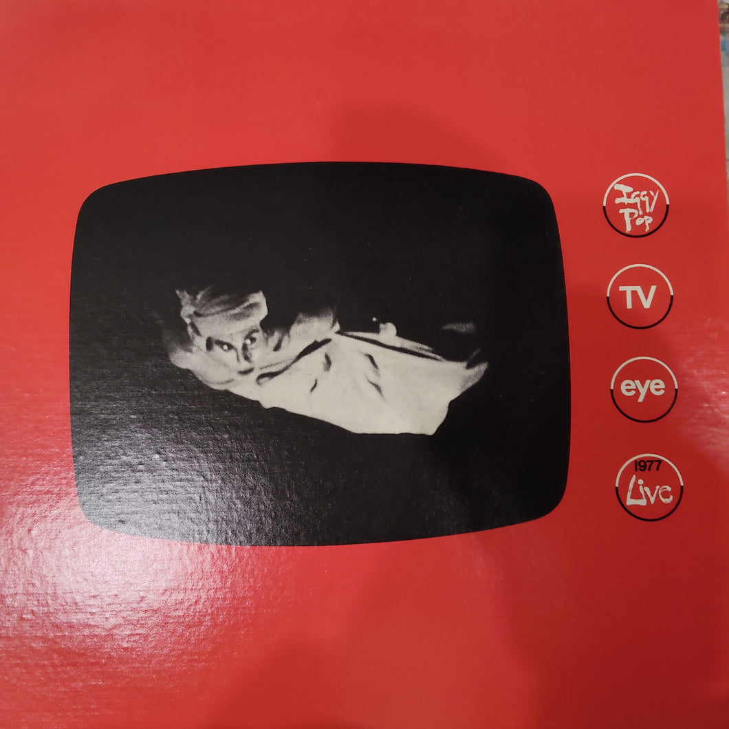 IGGY POP - TV EYE 1977 LIVE (USED VINYL 1978 U.S. M- M-)