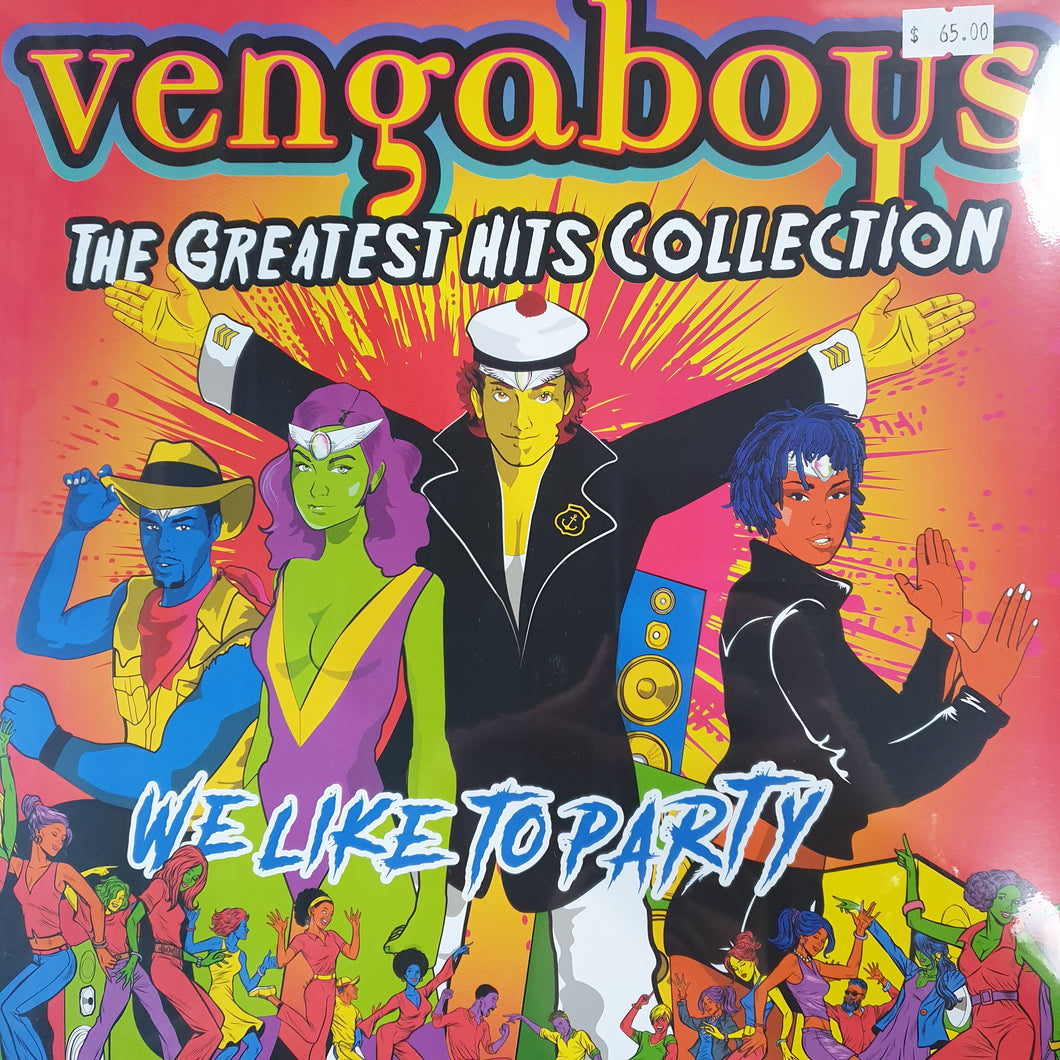 VENGABOYS - THE GREATEST HITS COLLECTION: WE LIKE TO PARTY (PINK COLOURED) VINYL