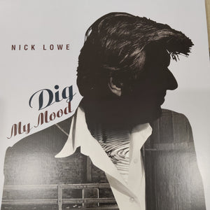 NICK LOWE - DIG MY MOOD (USED VINYL 2023 U.S. BLUE LP + YELLOW 10" M-/M- EX+)