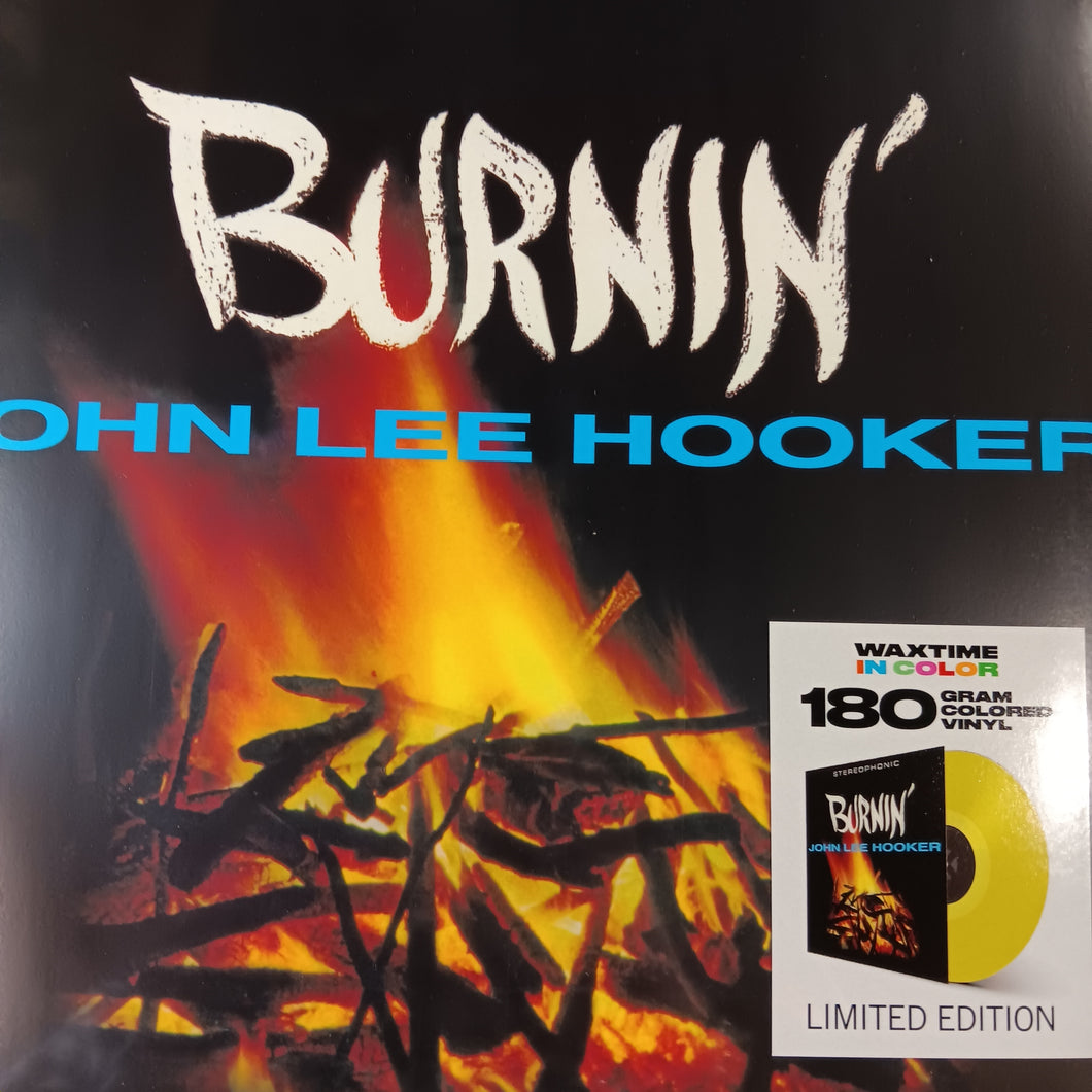 JOHN LEE HOOKER - BURNIN' (YELLOW COLOURED) VINYL