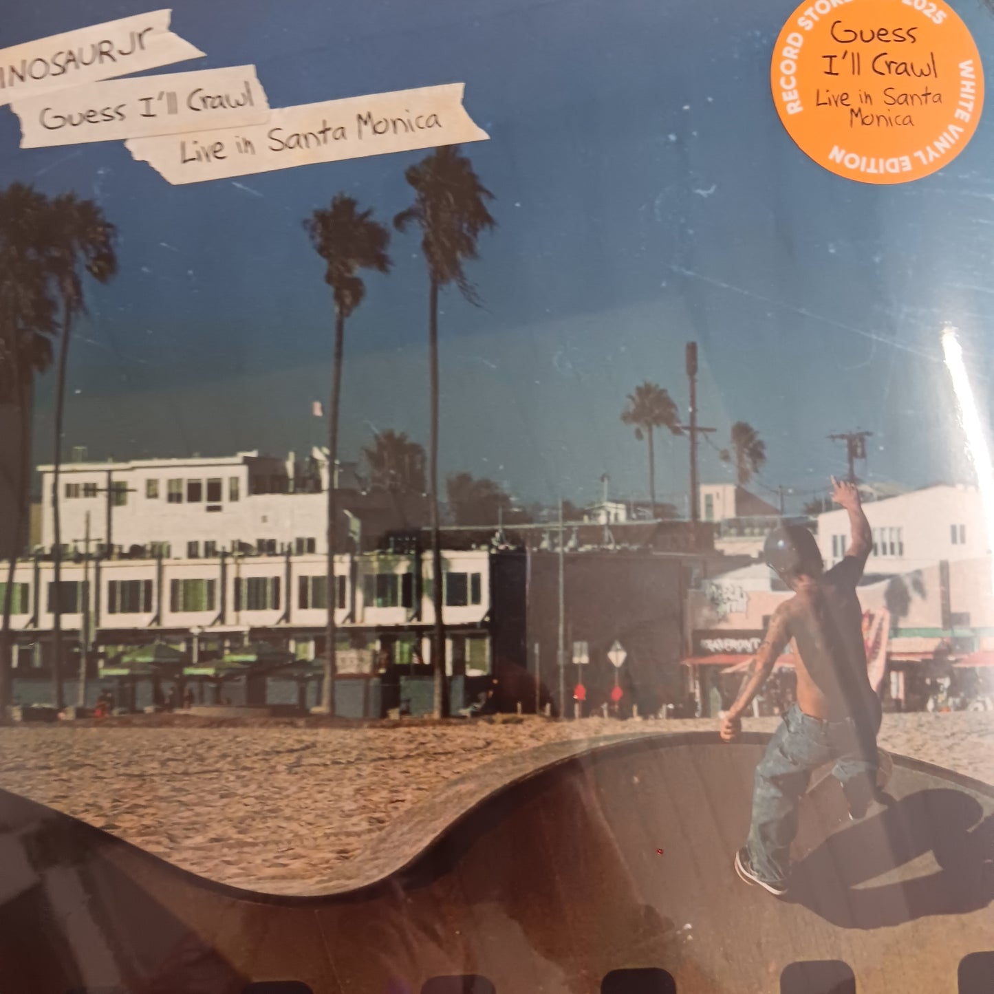 DINOSAUR JR - GUESS ILL CRAWL: LIVE IN SANTA MONICA (WHITE COLOURED) RSD 2025 VINYL