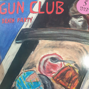 GUN CLUB - DEATH PARTY (EP) (USED VINYL 1983 UK M-/M-)