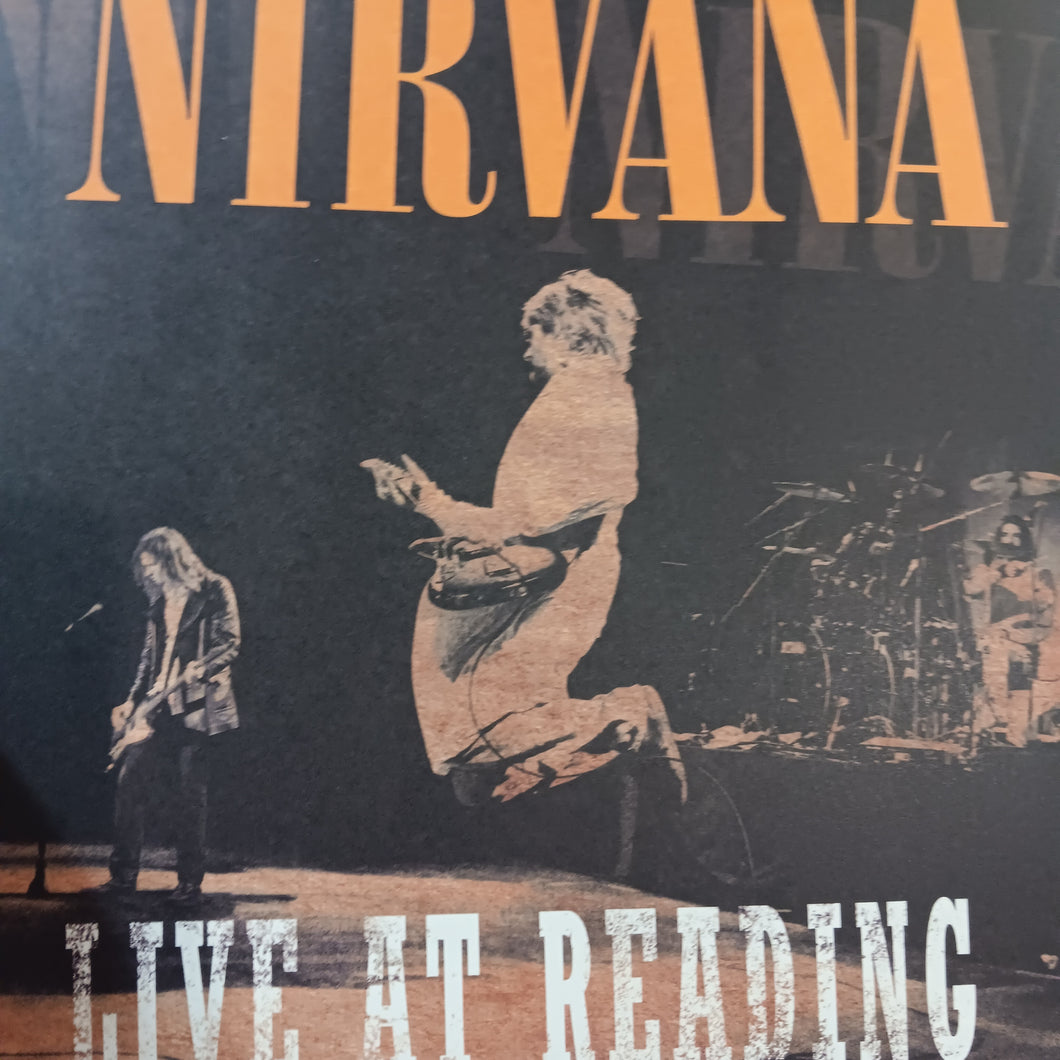 NIRVANA - LIVE AT READING (USED VINYL 2009 WORLDWIDE M-/M-)