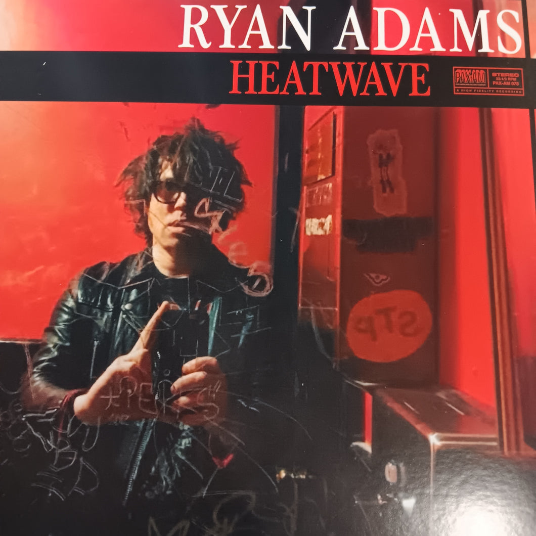 RYAN ADAMS - HEATWAVE (CLEAR AND BLACK SMOKE) (USED VINYL 2024 U.S. M- M-)