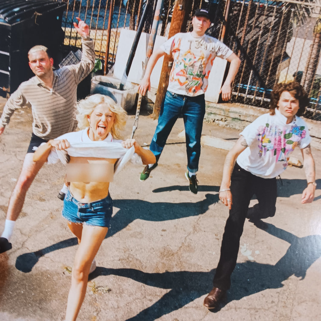 AMYL & THE SNIFFERS - CARTOON DARKNESS (COLA MARBLE COLOURED) (USED VINYL 2024 AUS M-/M-)