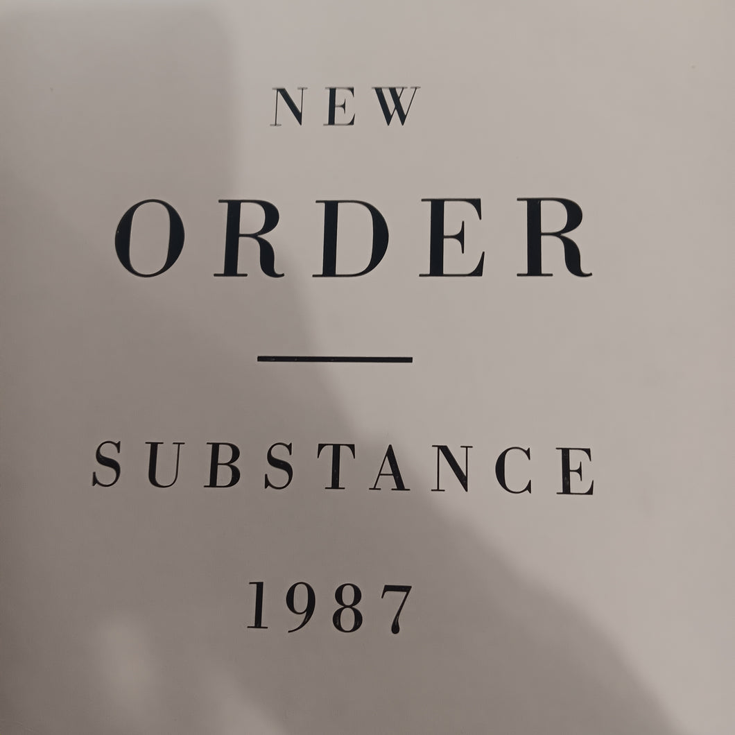 NEW ORDER - SUBSTANCE 1987 (2LP) (USED VINYL 1987 AUS EX+/EX+)