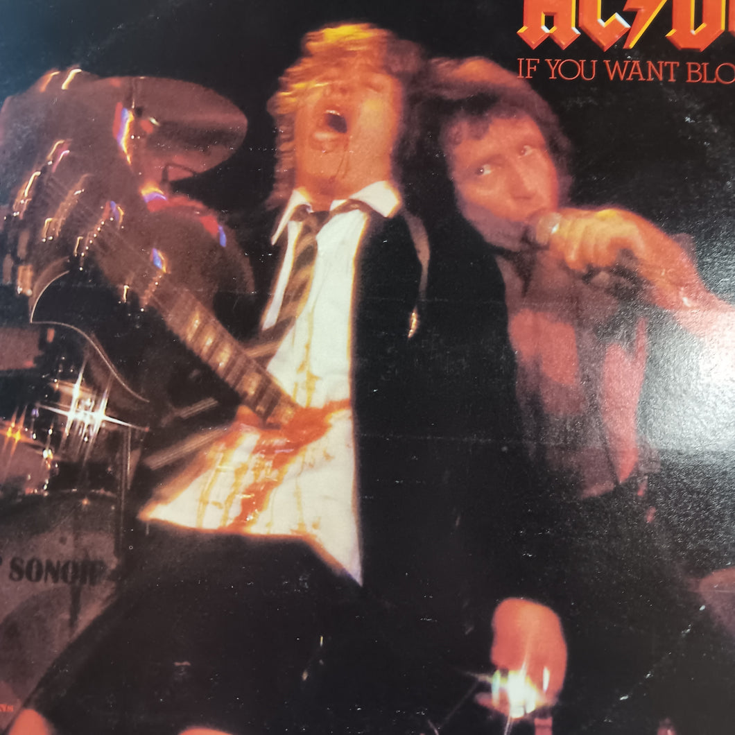 AC/DC - IF YOU WANT BLOOD (USED VINYL 1978 AUS EX/EX)