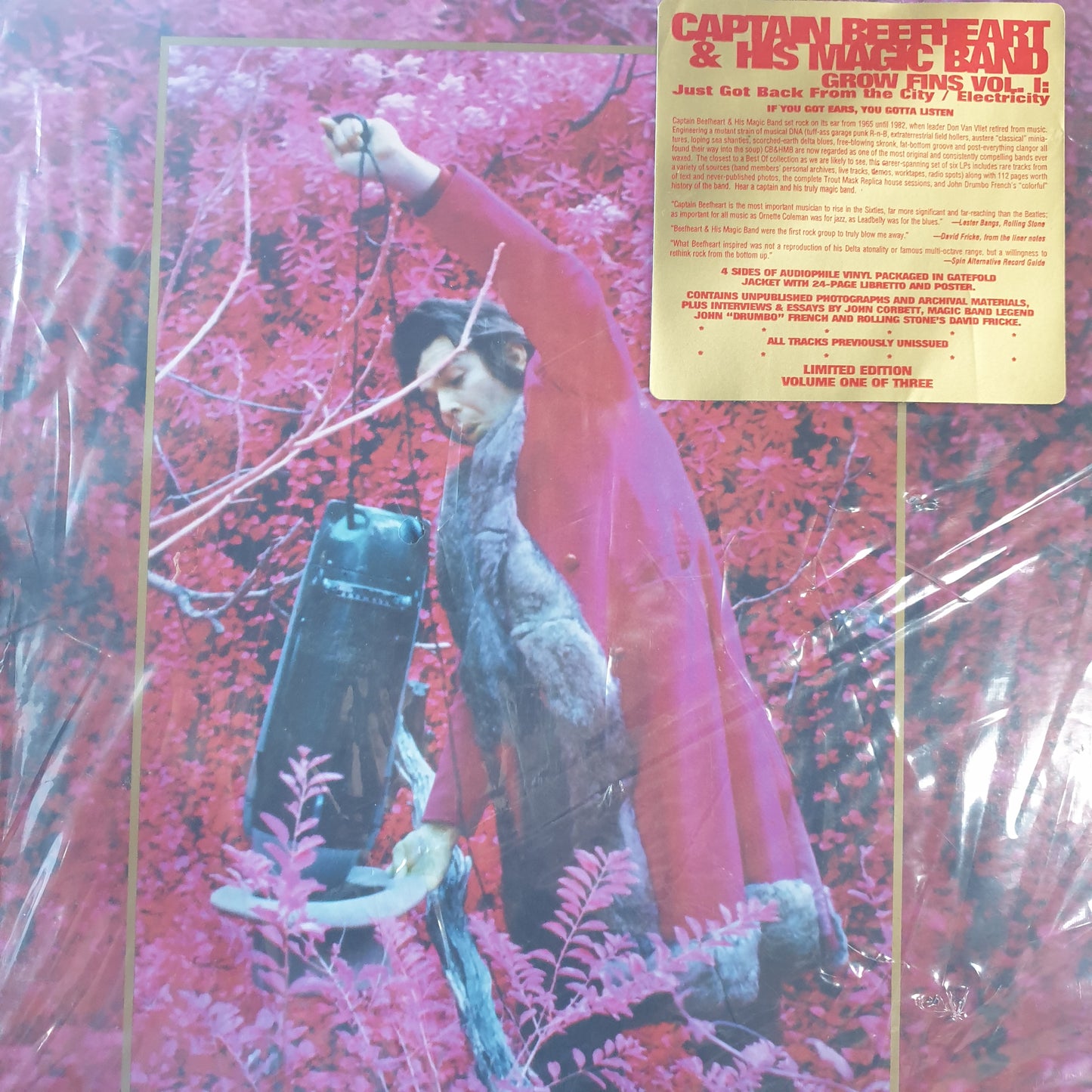 CAPTAIN BEEFHEART & HIS MAGIC BAND - GROW FINS VOLUME 1 (2LP) (USED VINYL 1999 US M-/EX+)