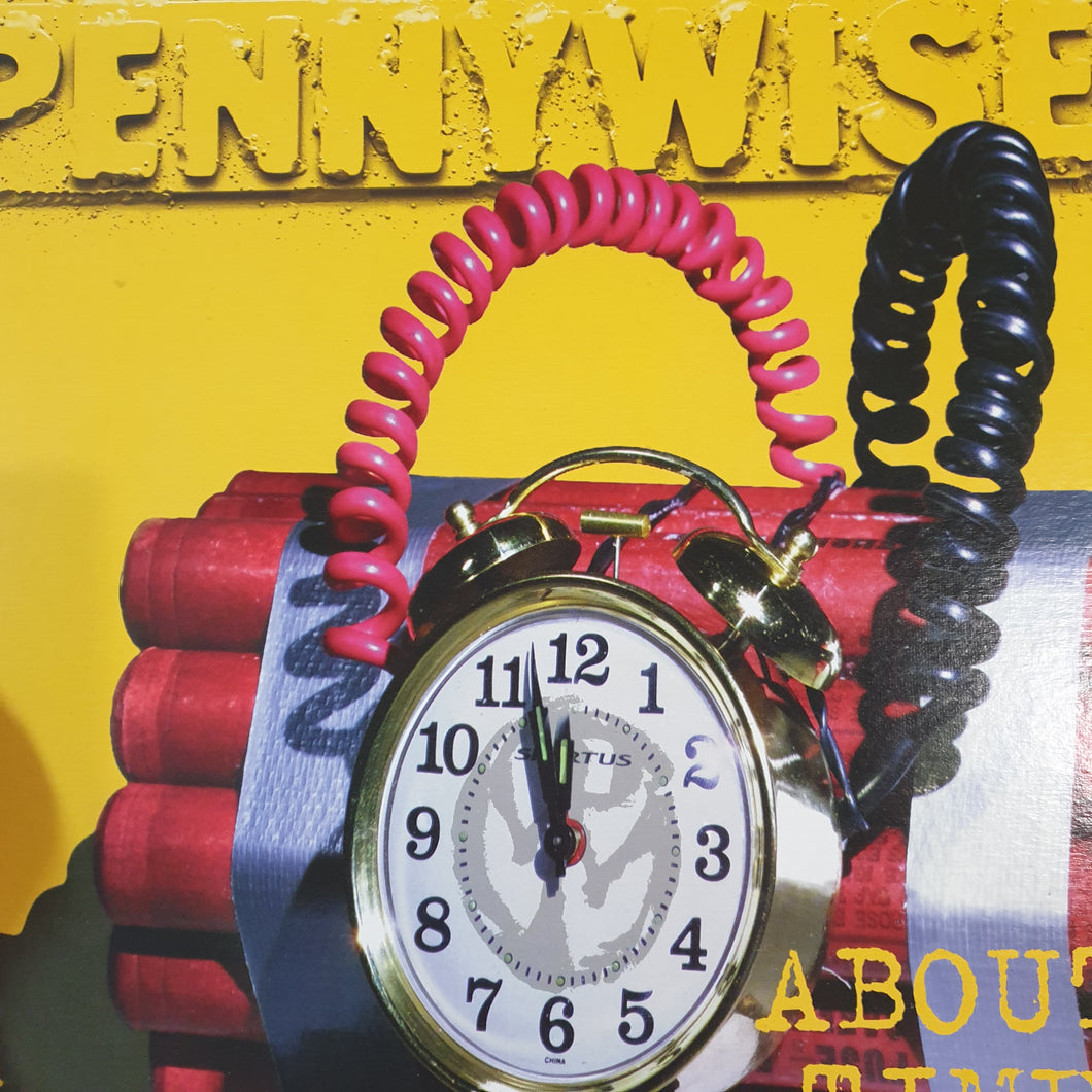 PENNYWISE - ABOUT TIME (USED VINYL 1995 US M-/M-)