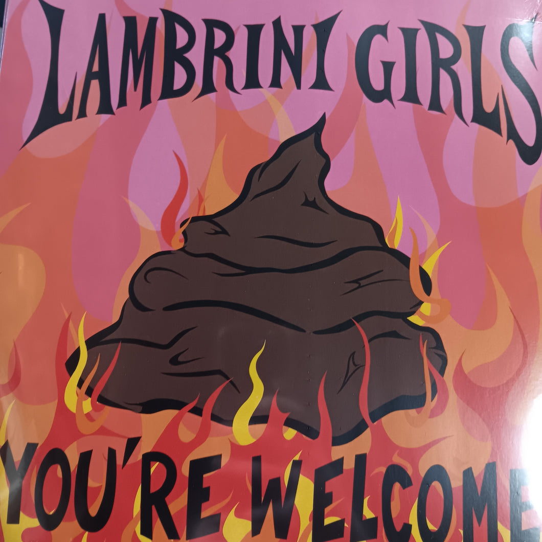 LAMBRINI GIRLS - YOURE WELCOME VINYL