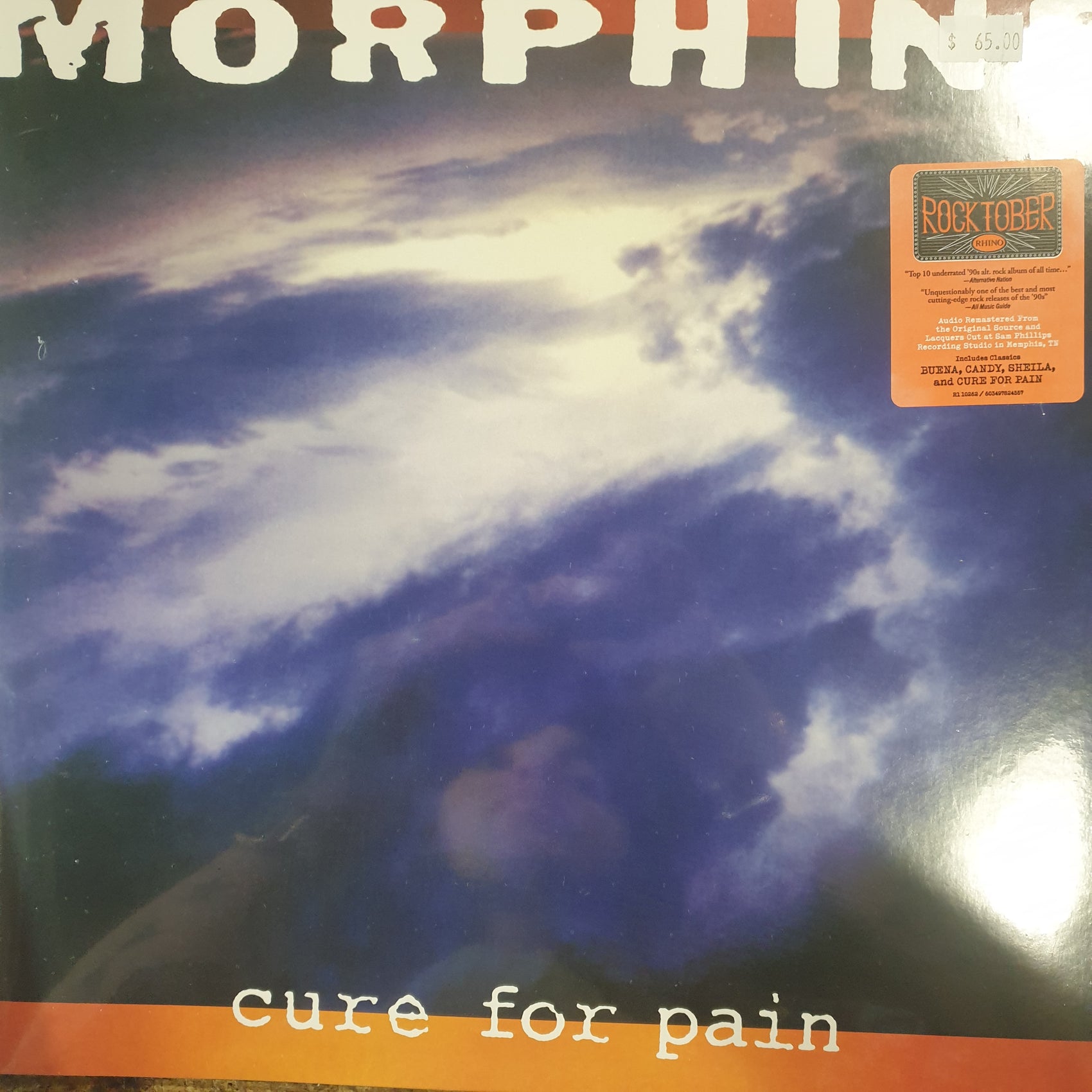 MORPHINE - CURE FOR PAIN (ROCKTOBER PRESSING) VINYL