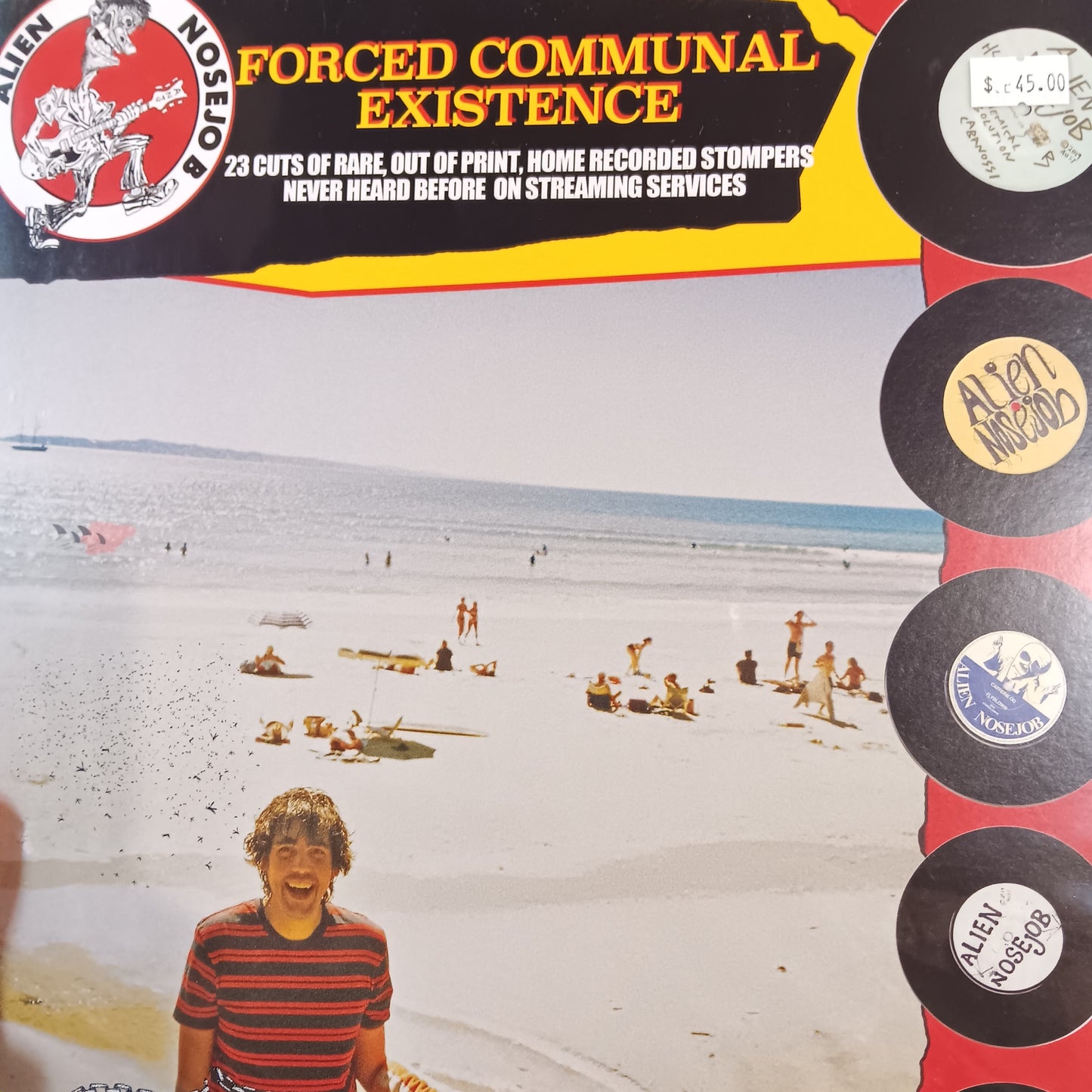 ALIEN NOSEJOB - FORCED COMMUNAL EXISTANCE VINYL