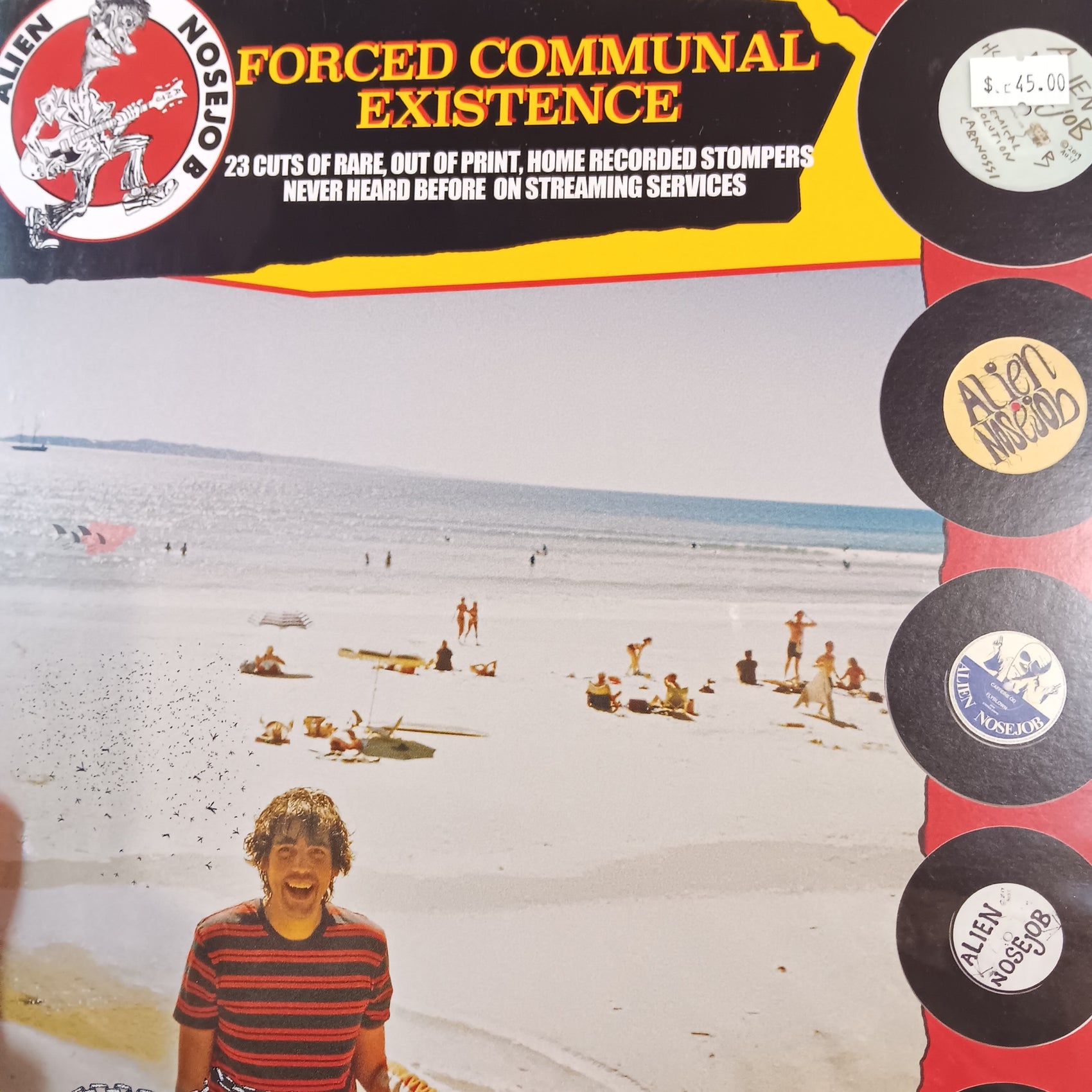 ALIEN NOSEJOB - FORCED COMMUNAL EXISTANCE VINYL