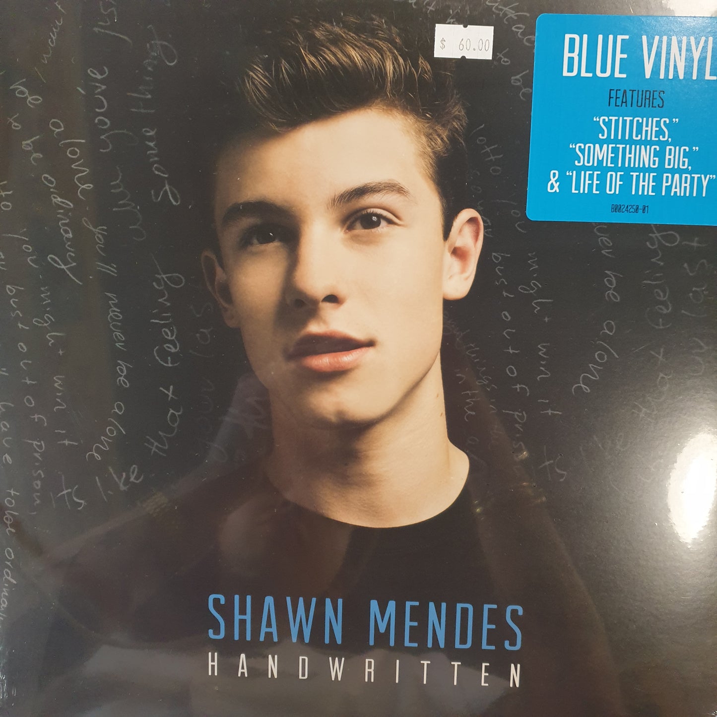 SHAWN MENDES - HANDWRITTEN (BLUE COLOURED) VINYL