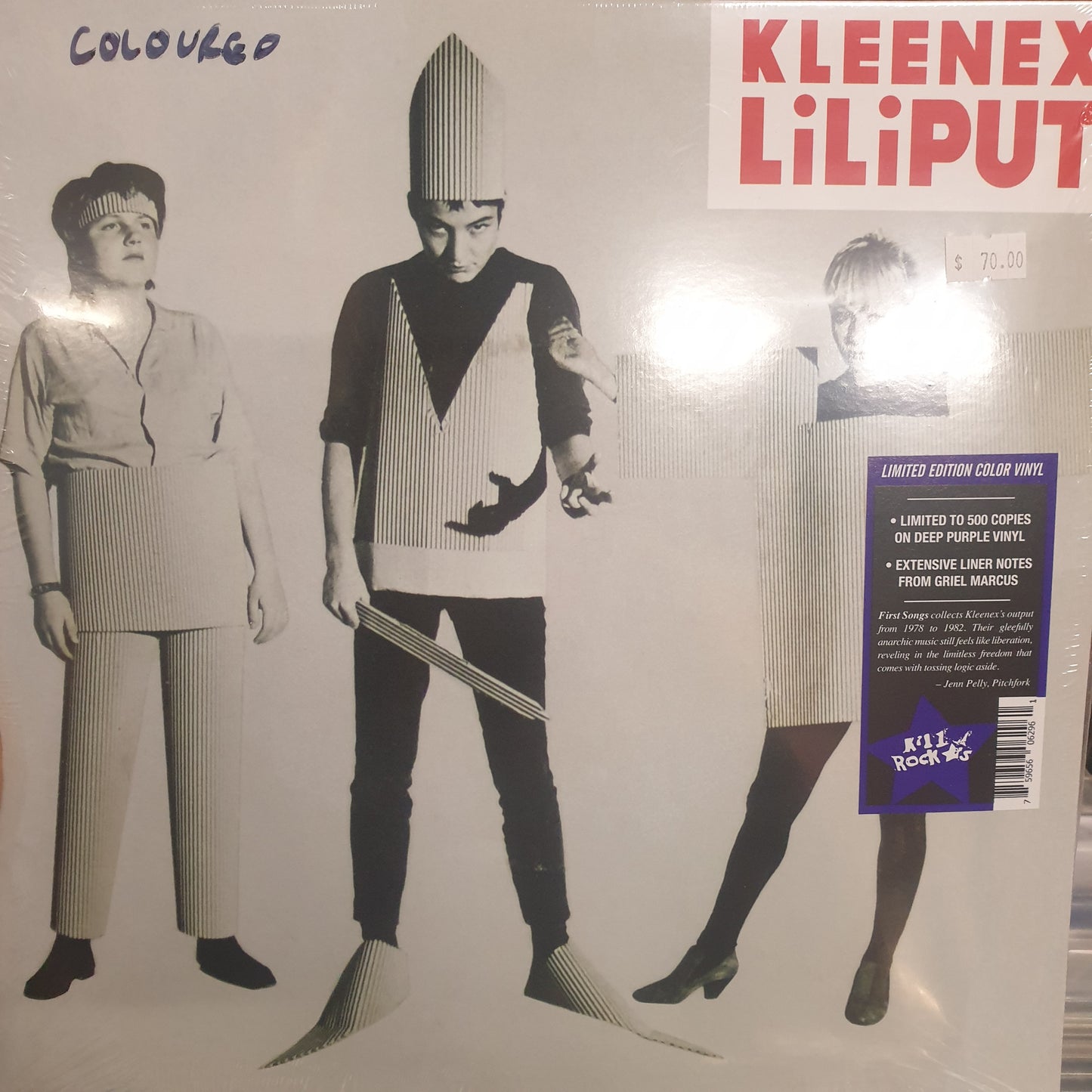 KLEENEX/LILIPUT - BEST OF (COLOURED) (2LP) VINYL