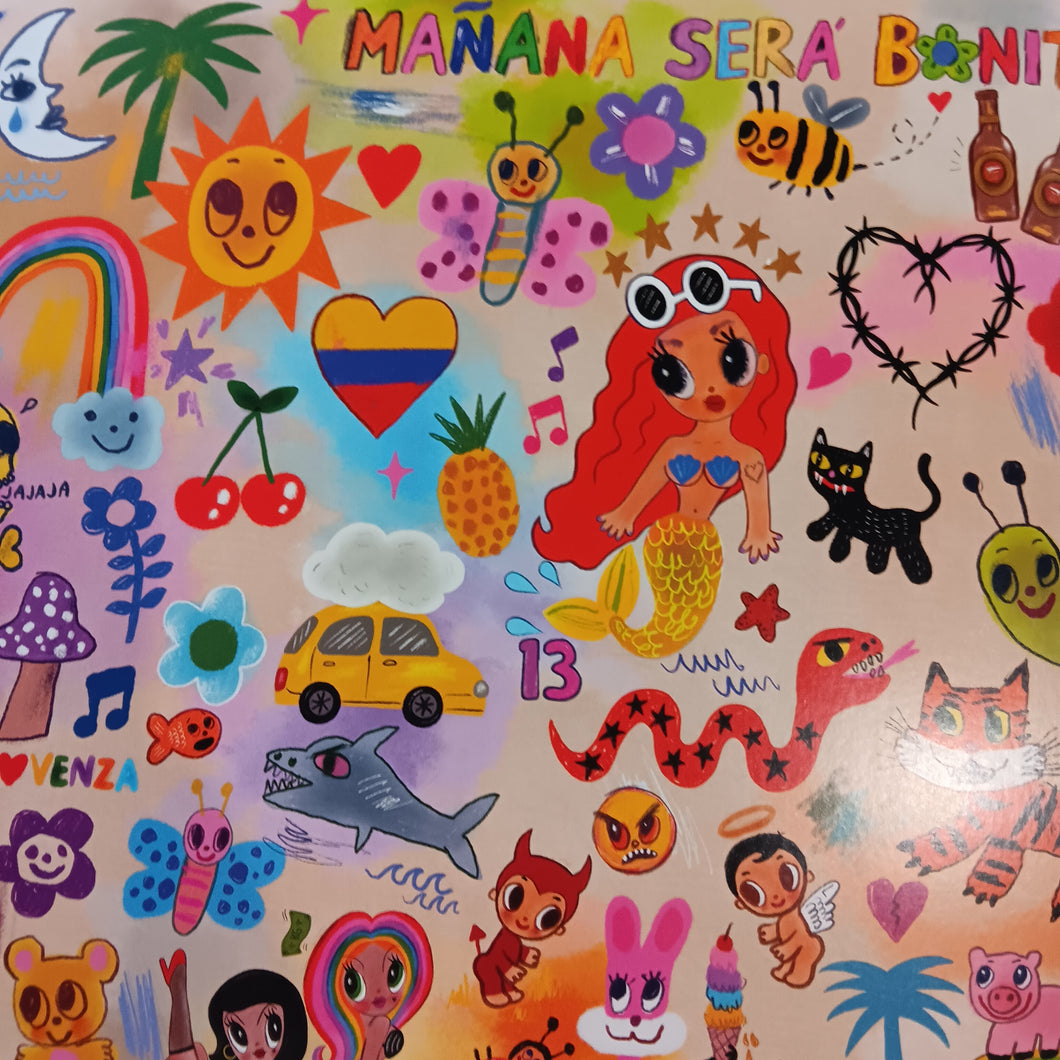 KAROL G - MANANA SERA BONITO (CLEAR COLOURED) (USED VINYL 2023 US M-/M-)