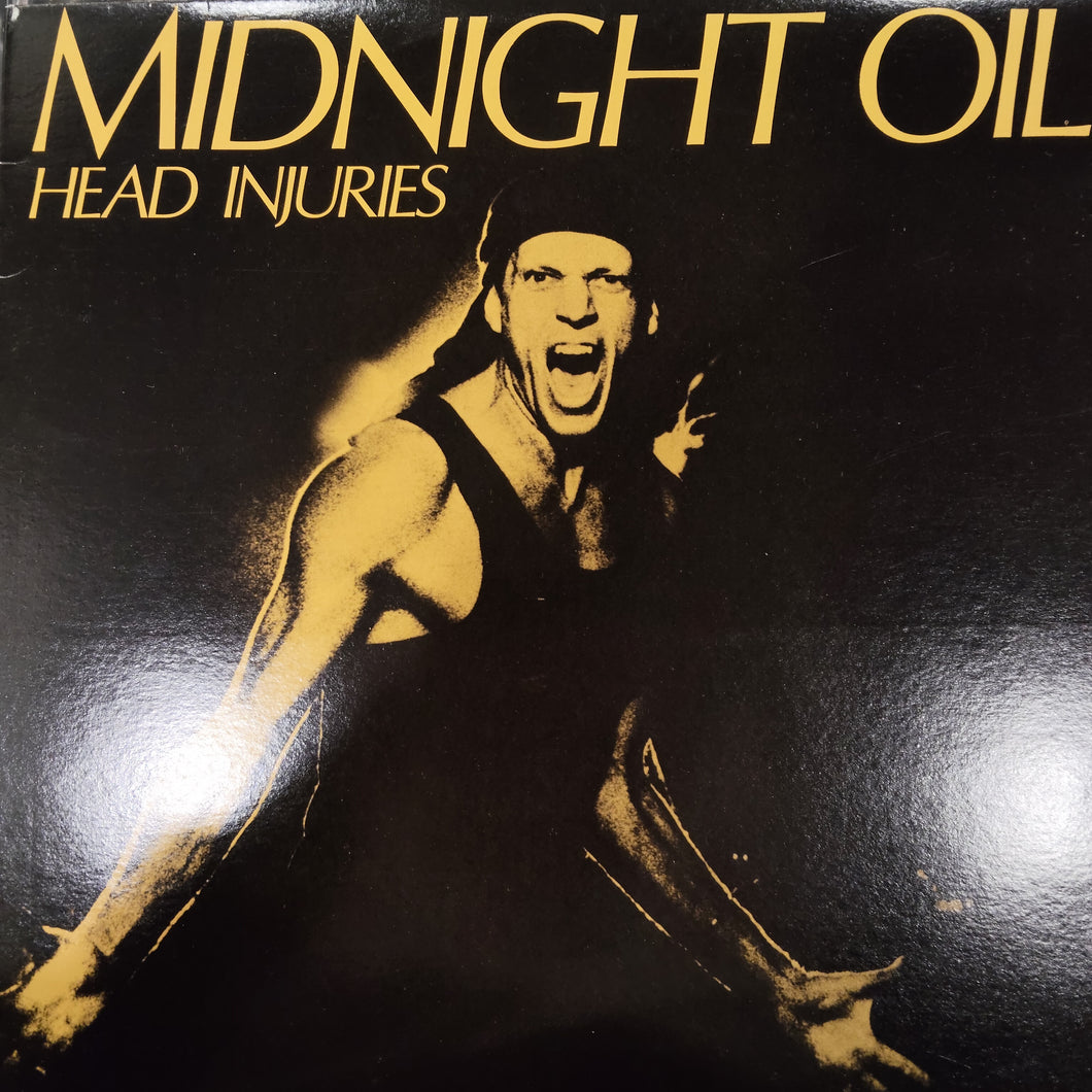 MIDNIGHT OIL - HEAD INJURIES (USED VINYL 1979 AUS M- M-)