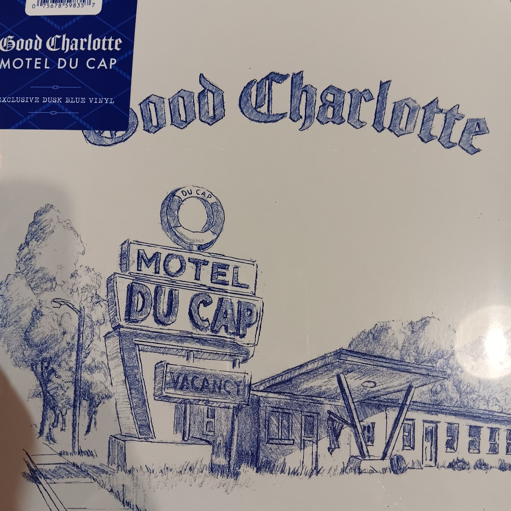 GOOD CHARLOTTE - MOTEL DU CAP (BLUE COLOURED) VINYL