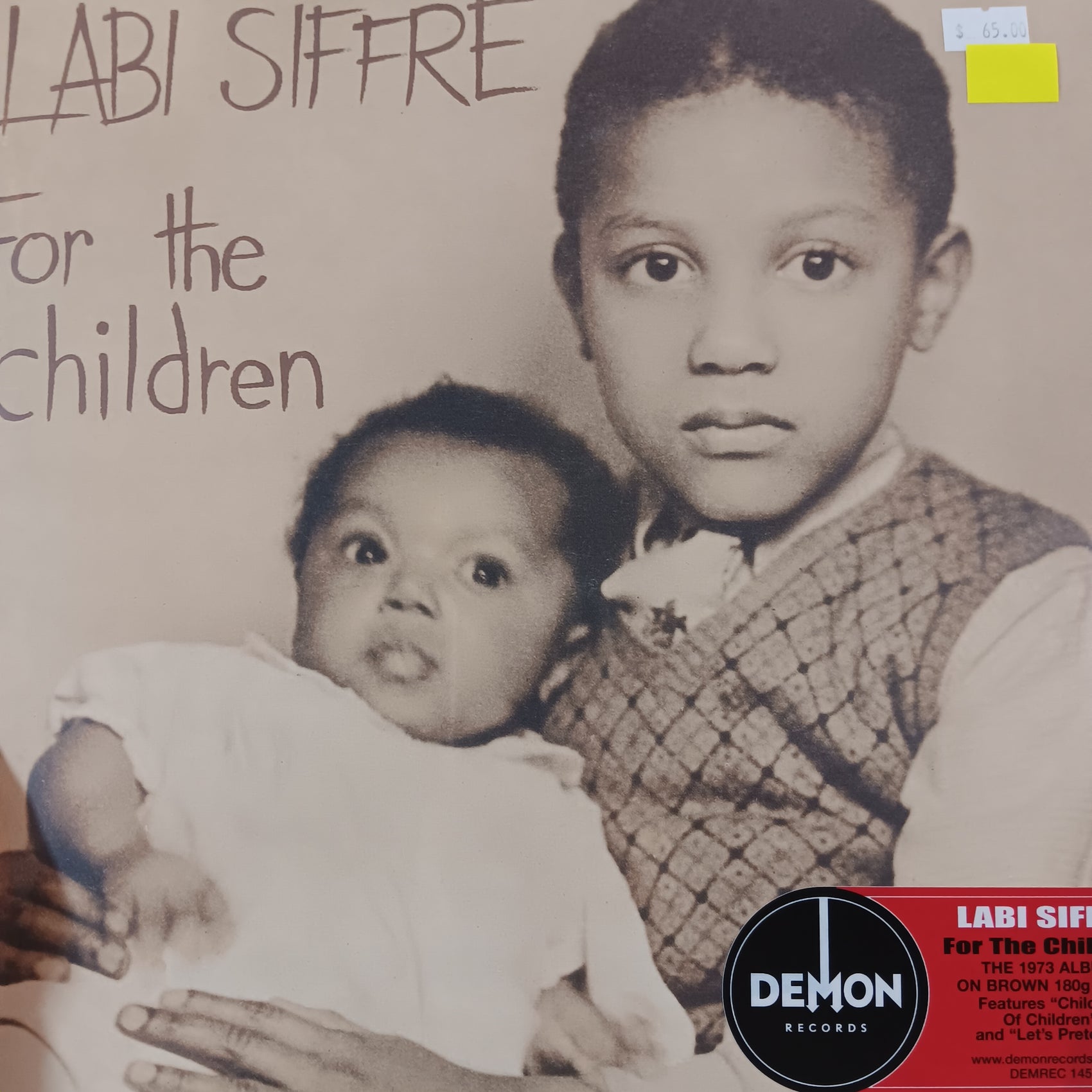 LABI SIFFRE - FOR THE CHILDREN VINYL