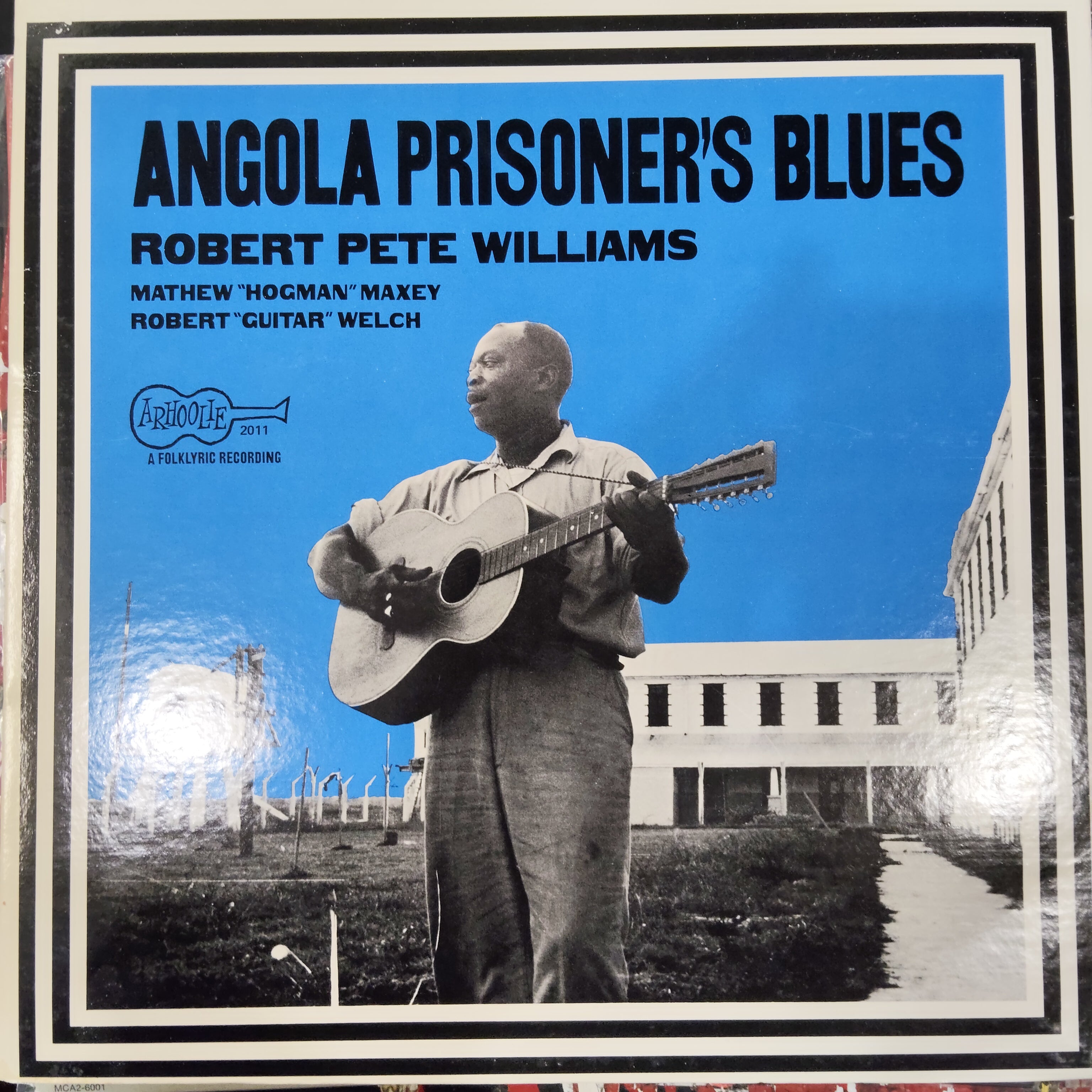 ROBERT PETE WILLIAMS - ANGOLA PRISONERS BLUES (USED VINYL 1970 U.S. M- EX+)
