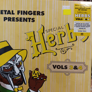 METAL FINGERS ‎- SPECIAL HERBS VOLUME 3 & 4 (COLOURED) (2LP) VINYL