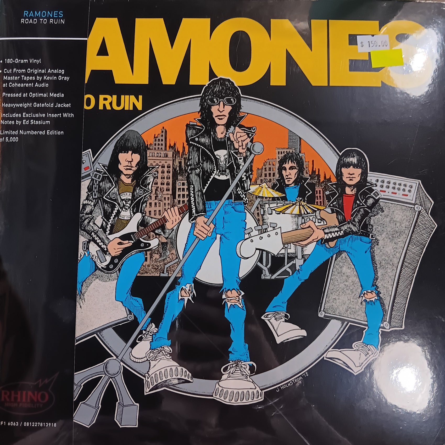 RAMONES - ROAD TO RUN (RHINO HIGH FIDELITY) VINYL