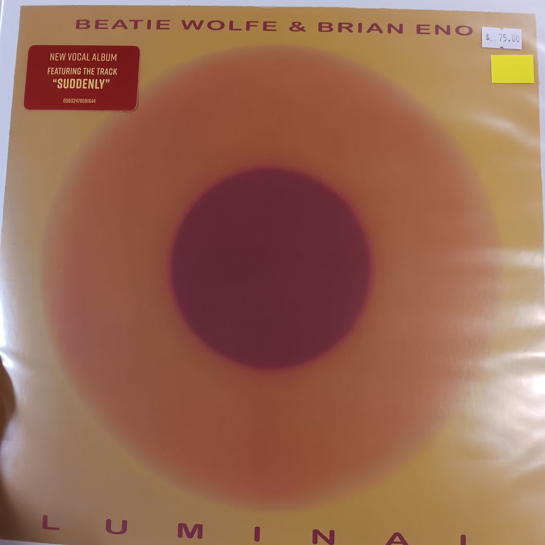 BRIAN ENO AND BEATIE WOLFE - LUMINAL VINYL