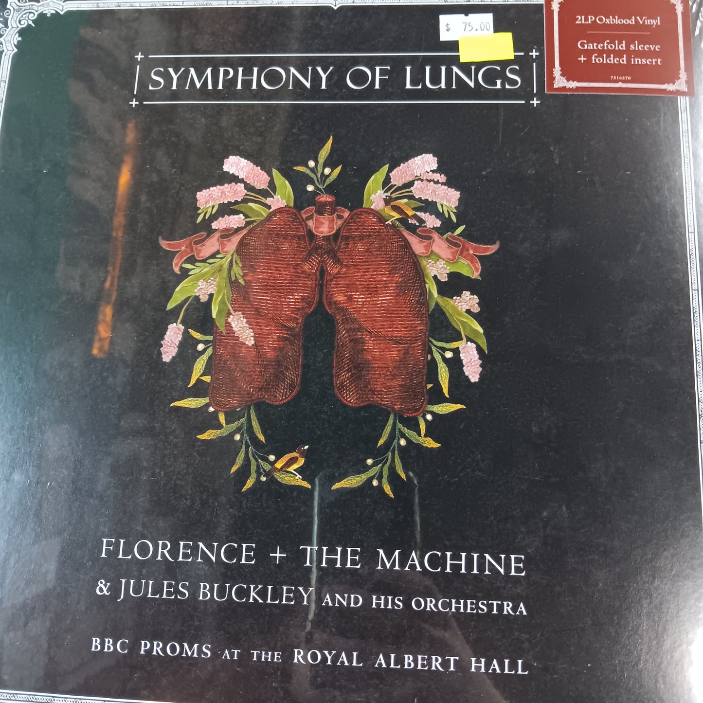 FLORENCE + THE MACHINE - SYMPHONY OF LUNGS (OXBLOOD COLOURED) (2LP) VINYL