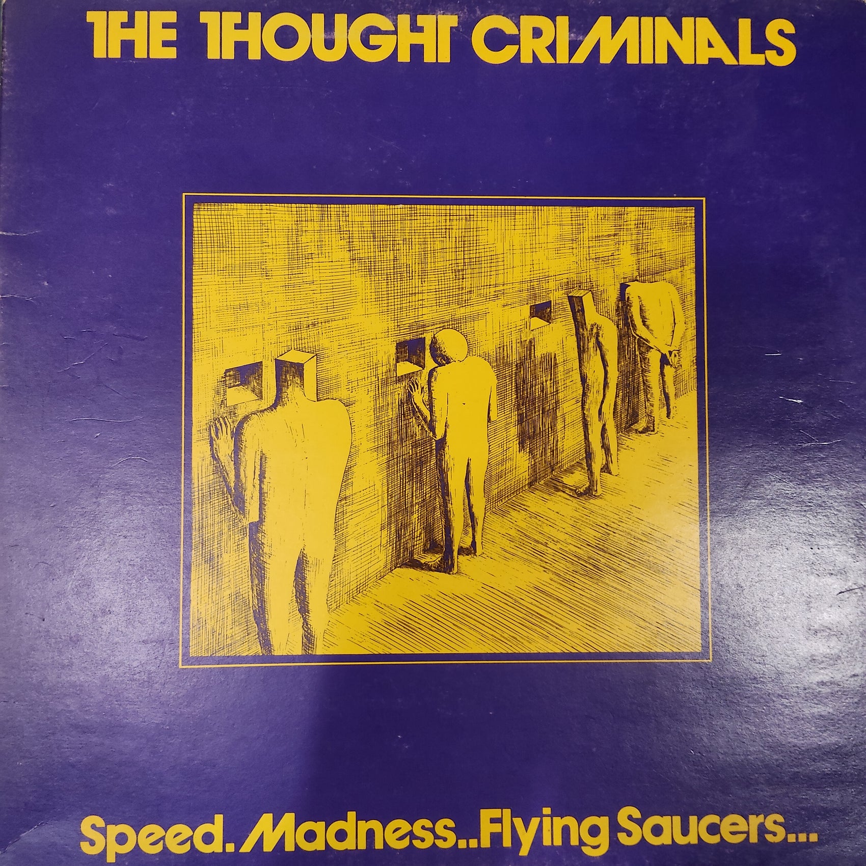 THOUGHT CRIMINALS - SPEED. MADNESS.. FLYING SAUCERS... (USED VINYL 1980 AUS EX+ EX)