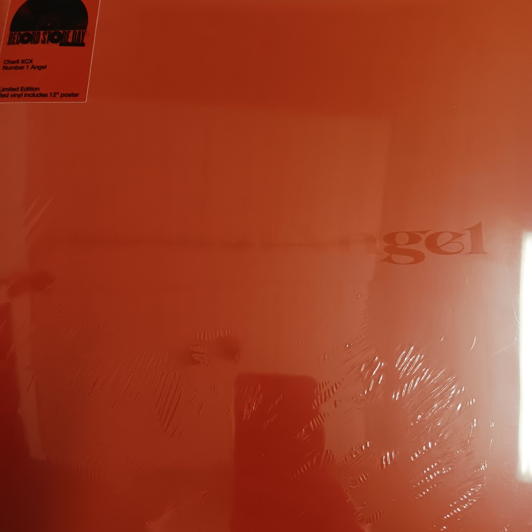 CHARLI XCX -  NUMBER 1 ANGEL (RED COLOURED) RSD 2025 VINYL