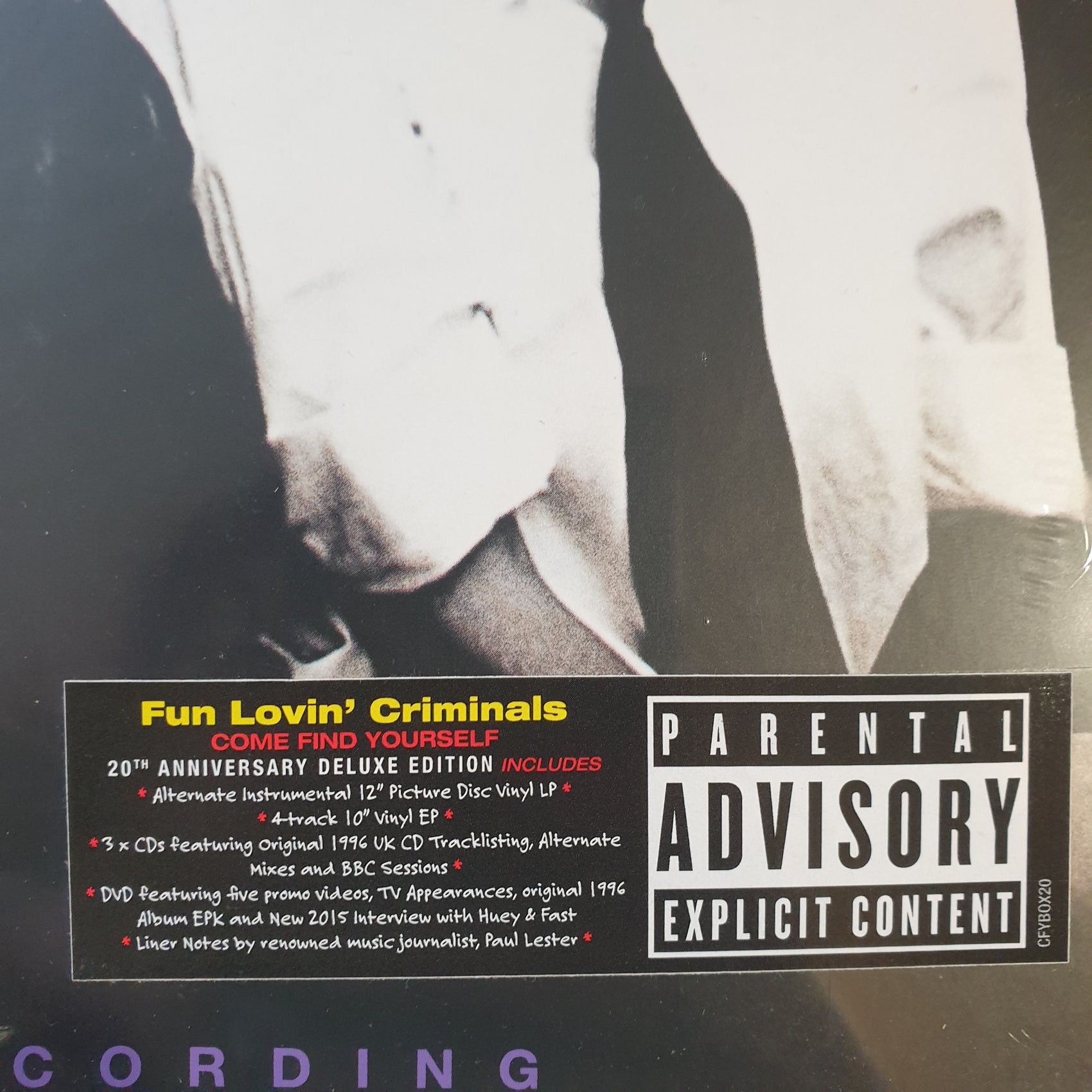 FUN LOVIN' CRIMINALS - COME FIND YOURSELF (3CD+10"+PIC DISC+DVD) VINYL
