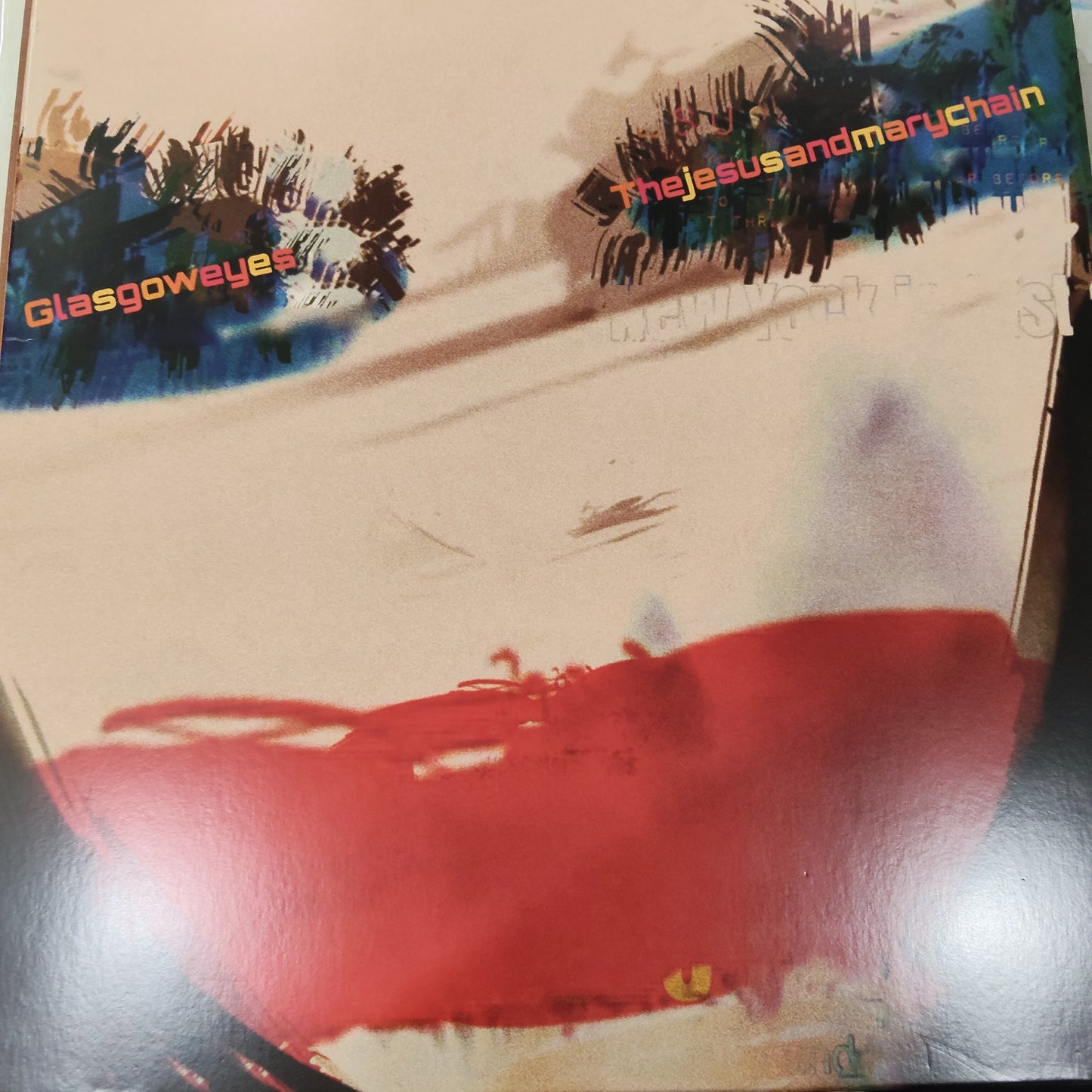 JESUS AND MARY CHAIN - GLASGOW EYES (USED VINYL 2024 U.S. RED M- M-)