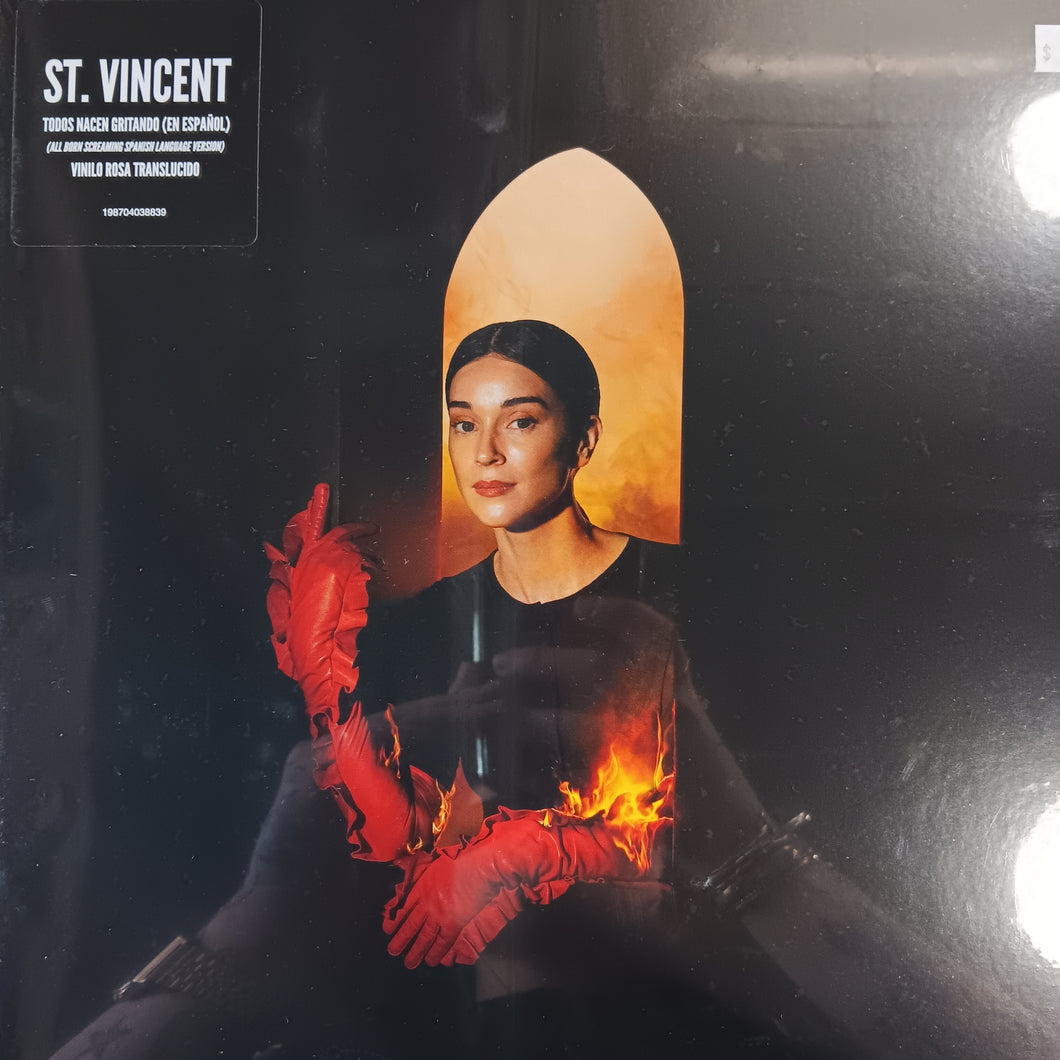 ST VINCENT - TODOS NACEN GRITANDO (ROSE COLOURED) VINYL
