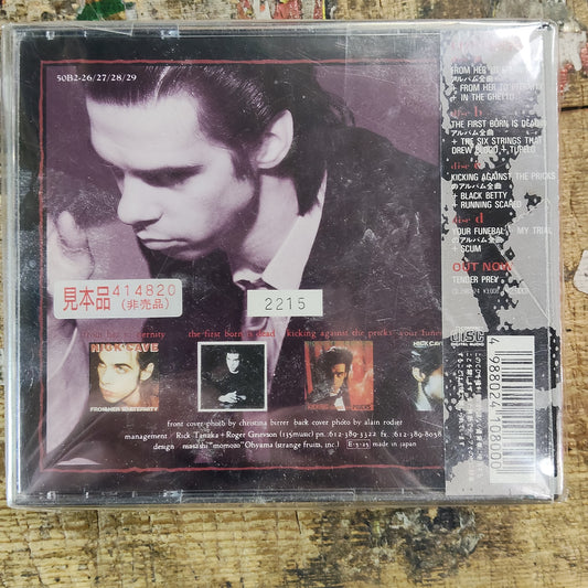 NICK CAVE - CRIME AND PUNISHMENT (1989 JAPANESE 4CD LMT ED PROMO)