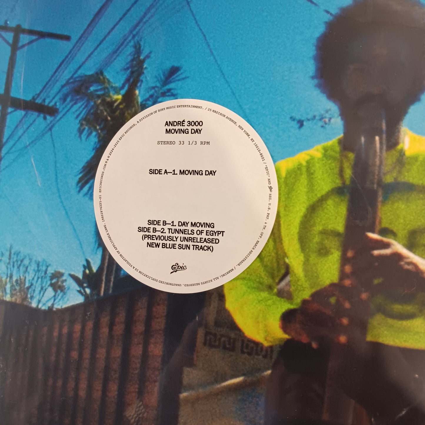 ANDRE 3000 - MOVING DAY VINYL