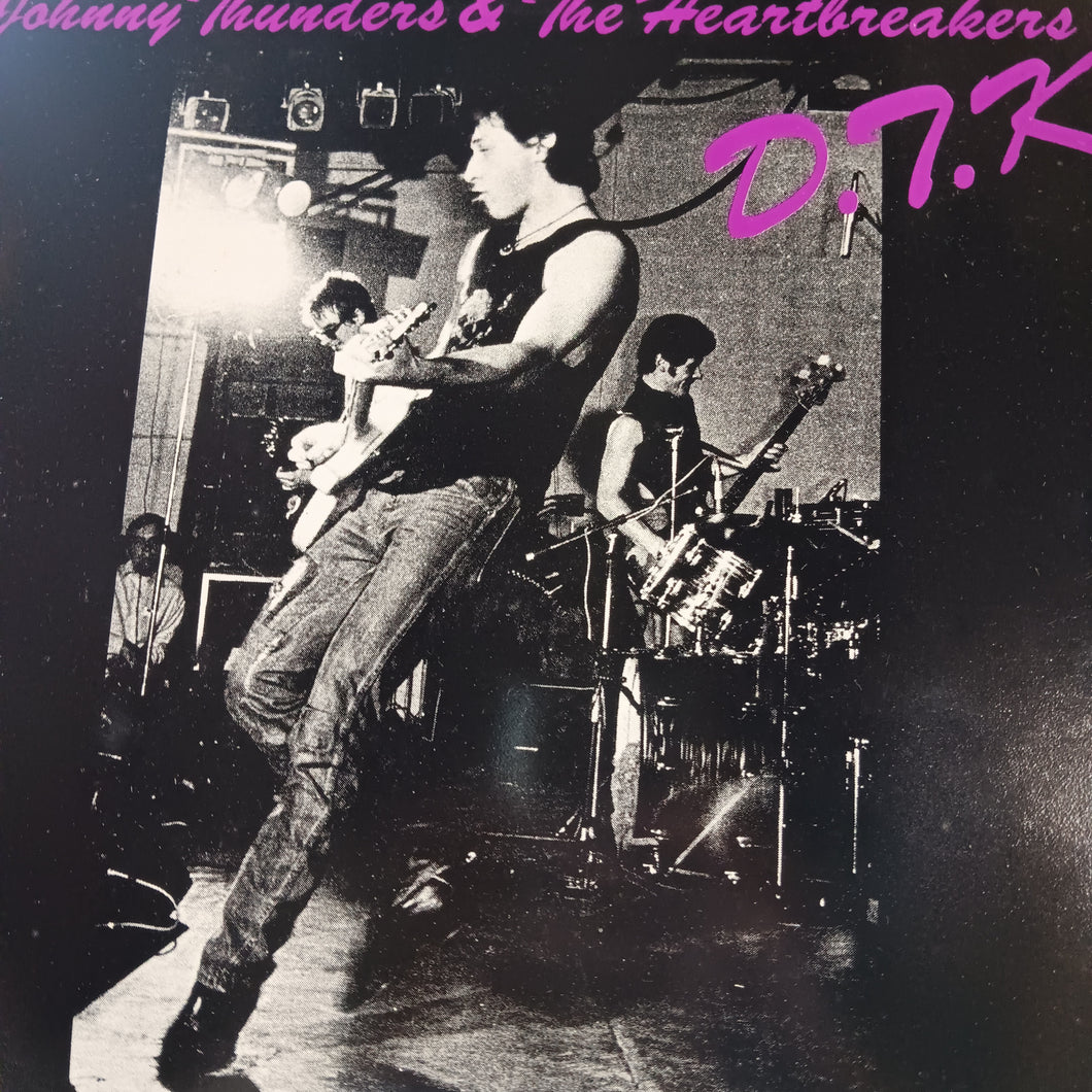 JOHNNY THUNDERS - LIVE AT THE SPEAKEASY (USED VINYL 1982 UK M-/M-)